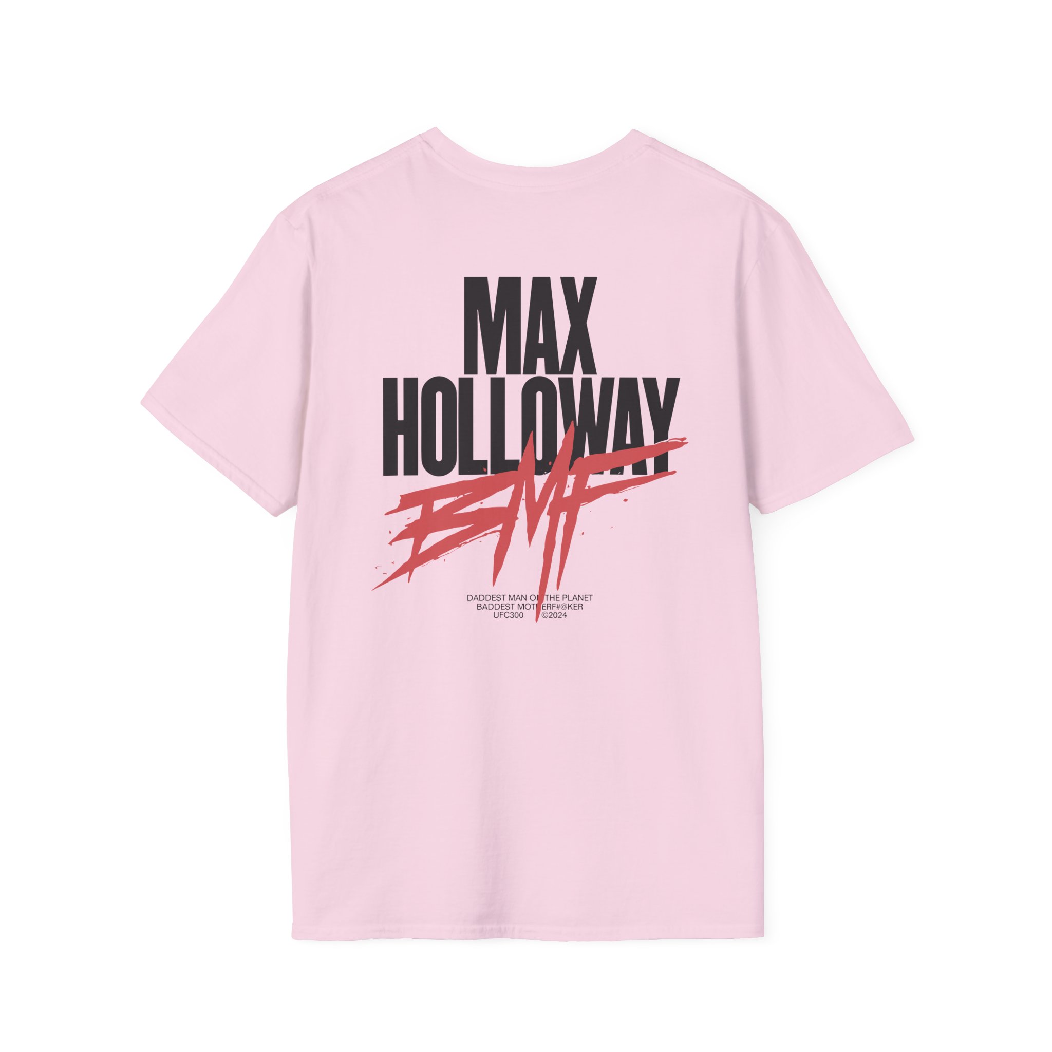 Max Holloway Dmp/bmf Unisex Softstyle T-Shirt
