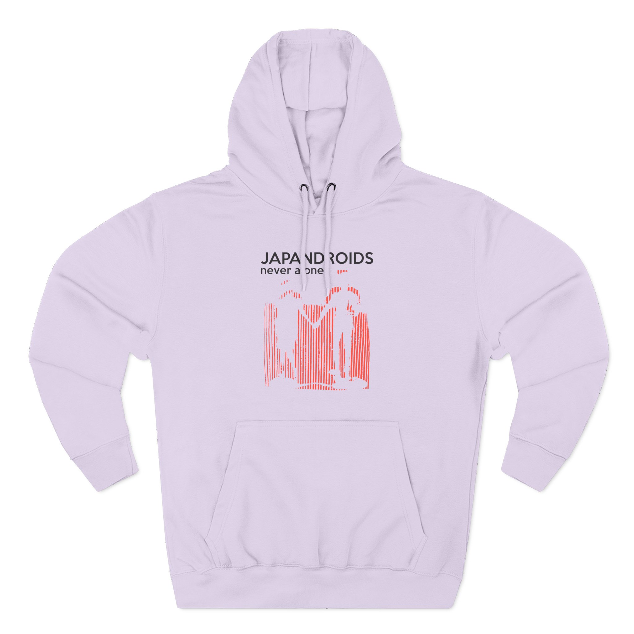 Japandroids Never Alone Three-Panel Fleece Hoodie