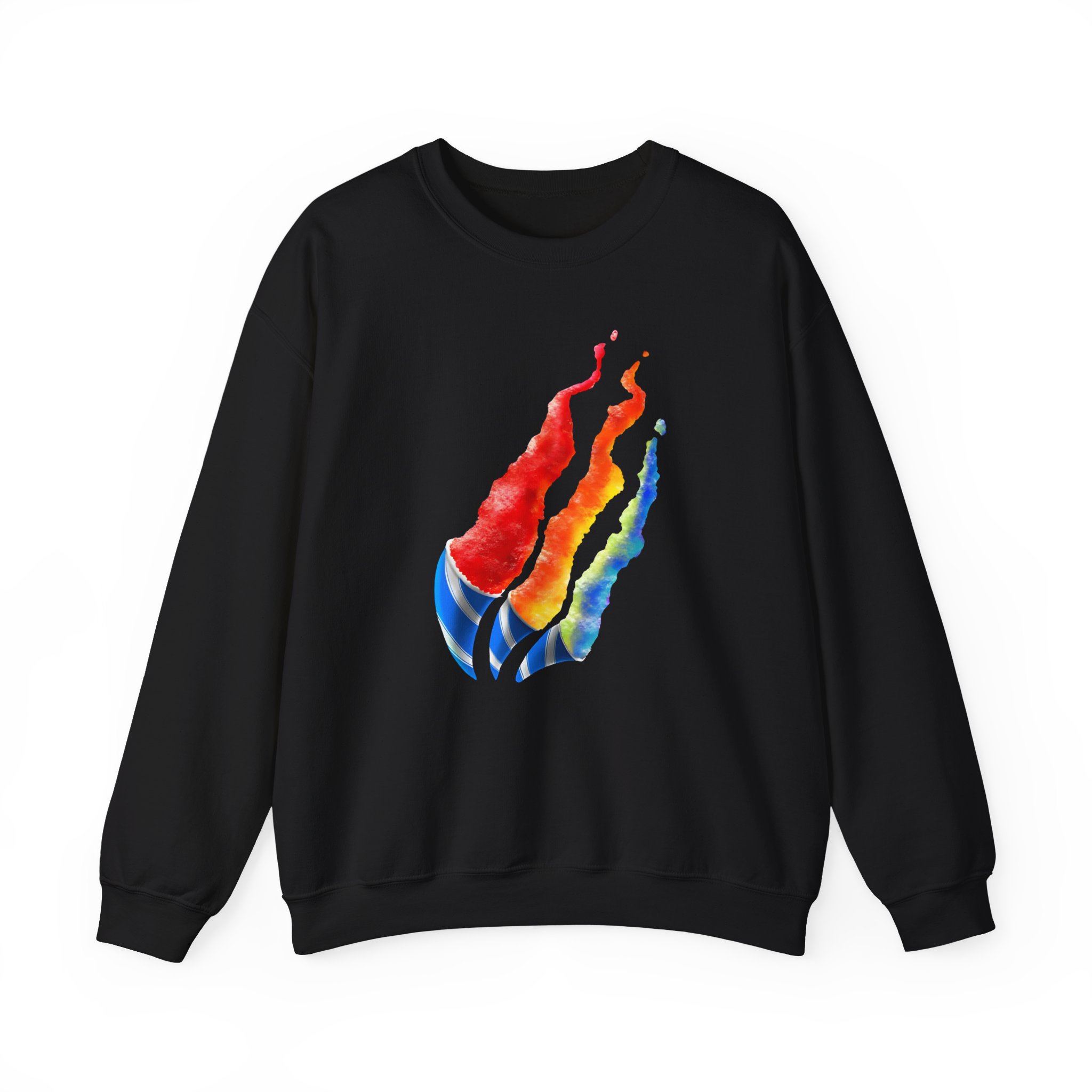 Preston Snowcone Flame Unisex Heavy Blendâ„¢ Crewneck Sweatshirt