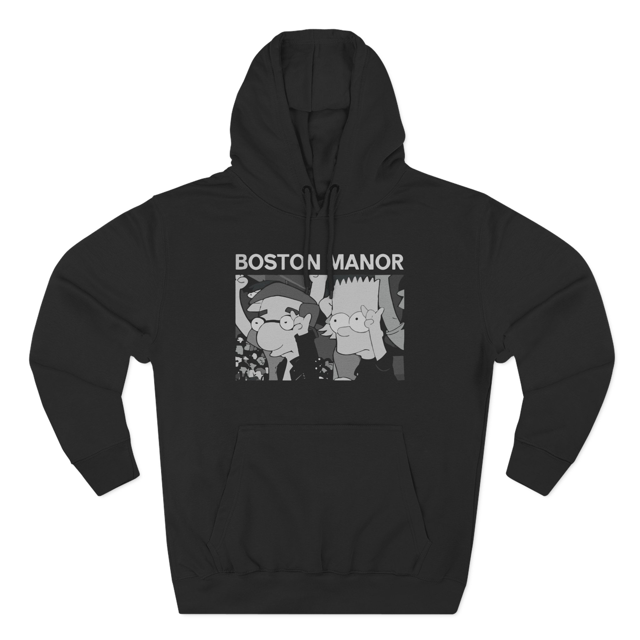 Boston Manor Simpsons Three-Panel Fleece Hoodie