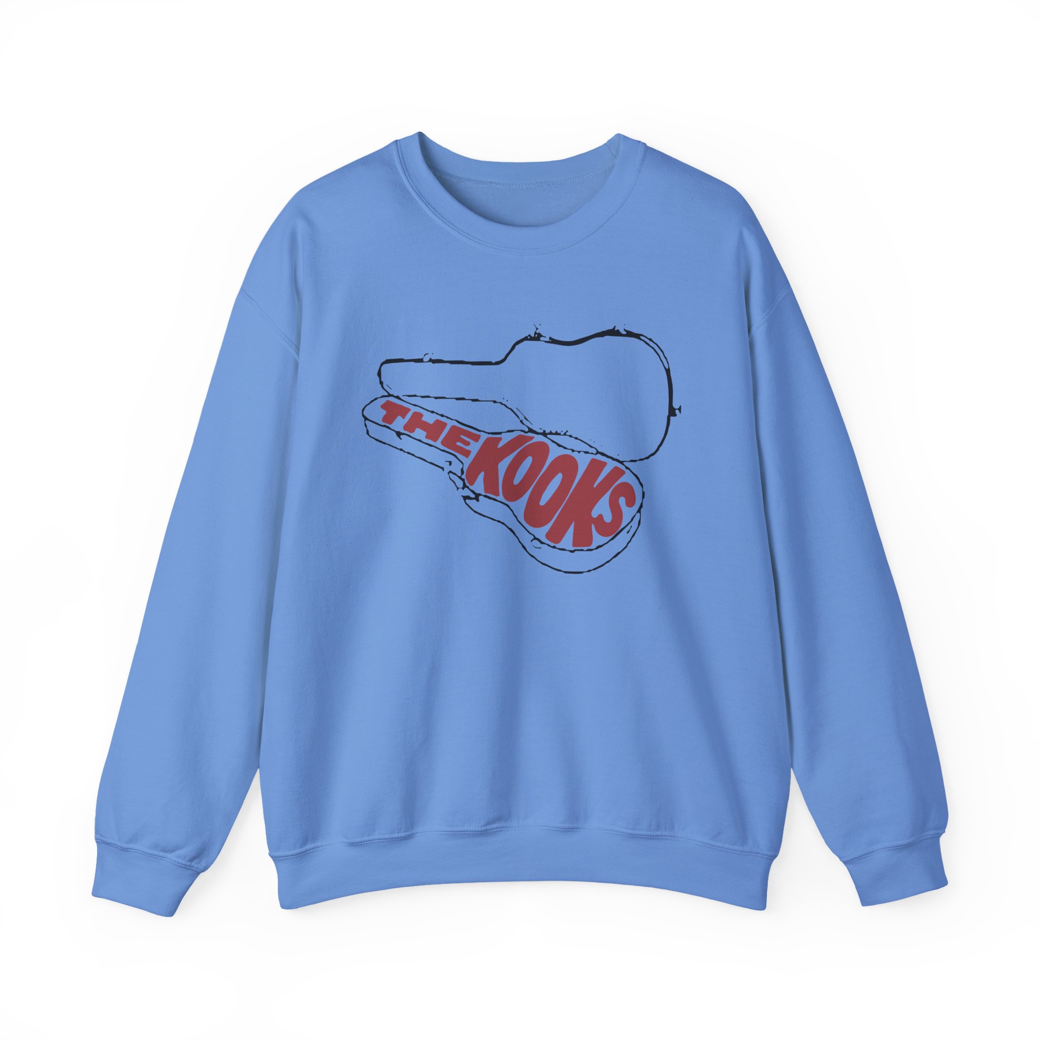 The Kooks Guitar Case Unisex Heavy Blendâ„¢ Crewneck Sweatshirt