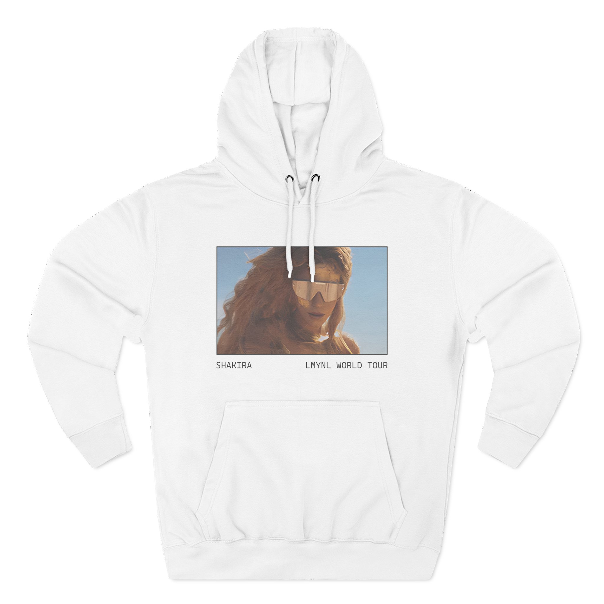 Shakira Sunglasses Three-Panel Fleece Hoodie