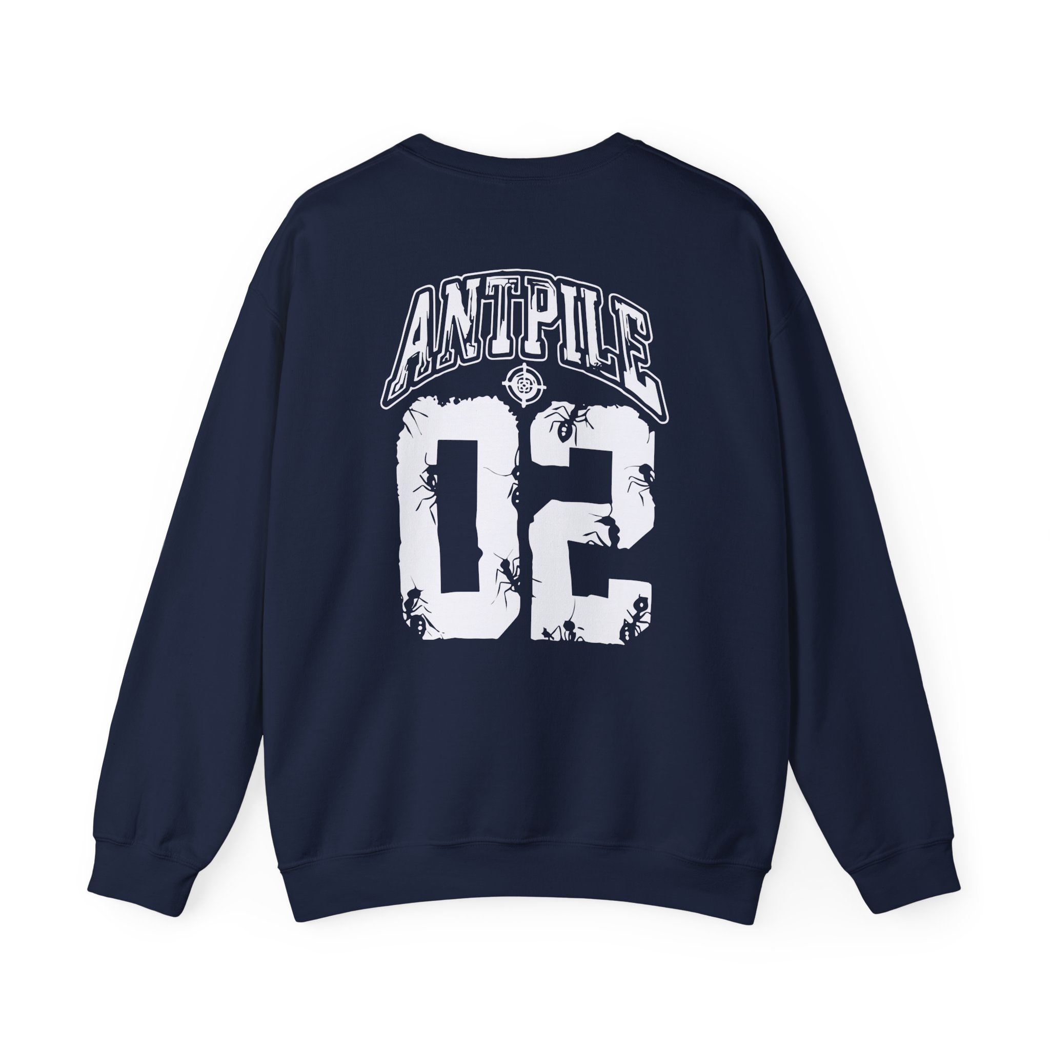 Kublai Khan Antpile 2 Black Unisex Heavy Blendâ„¢ Crewneck Sweatshirt