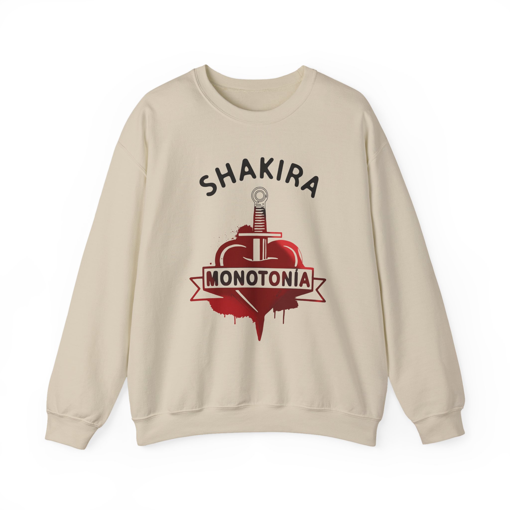 Shakira MonotonĂa Unisex Heavy Blendâ„¢ Crewneck Sweatshirt