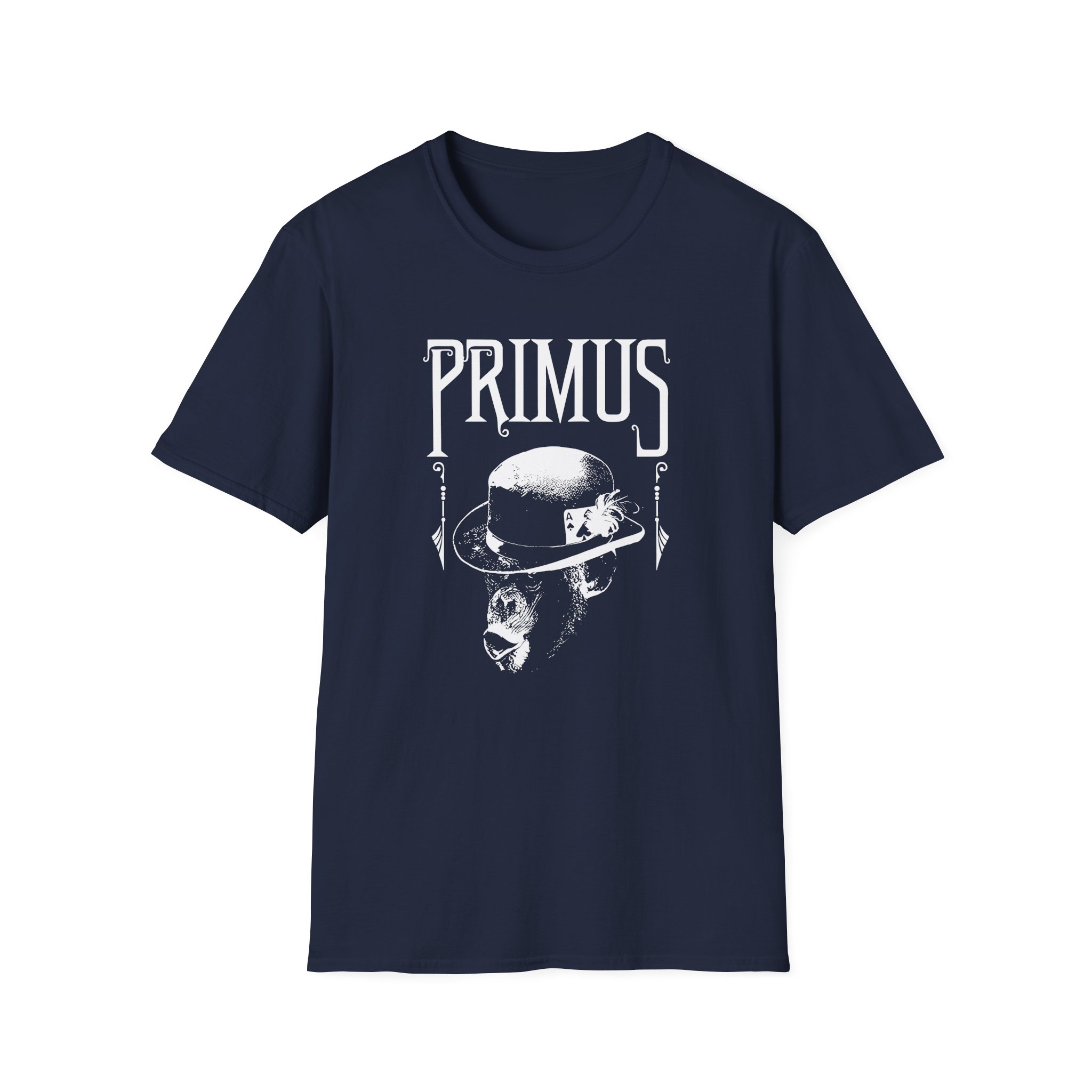 Primus Monkey Charcoal Unisex Softstyle T-Shirt