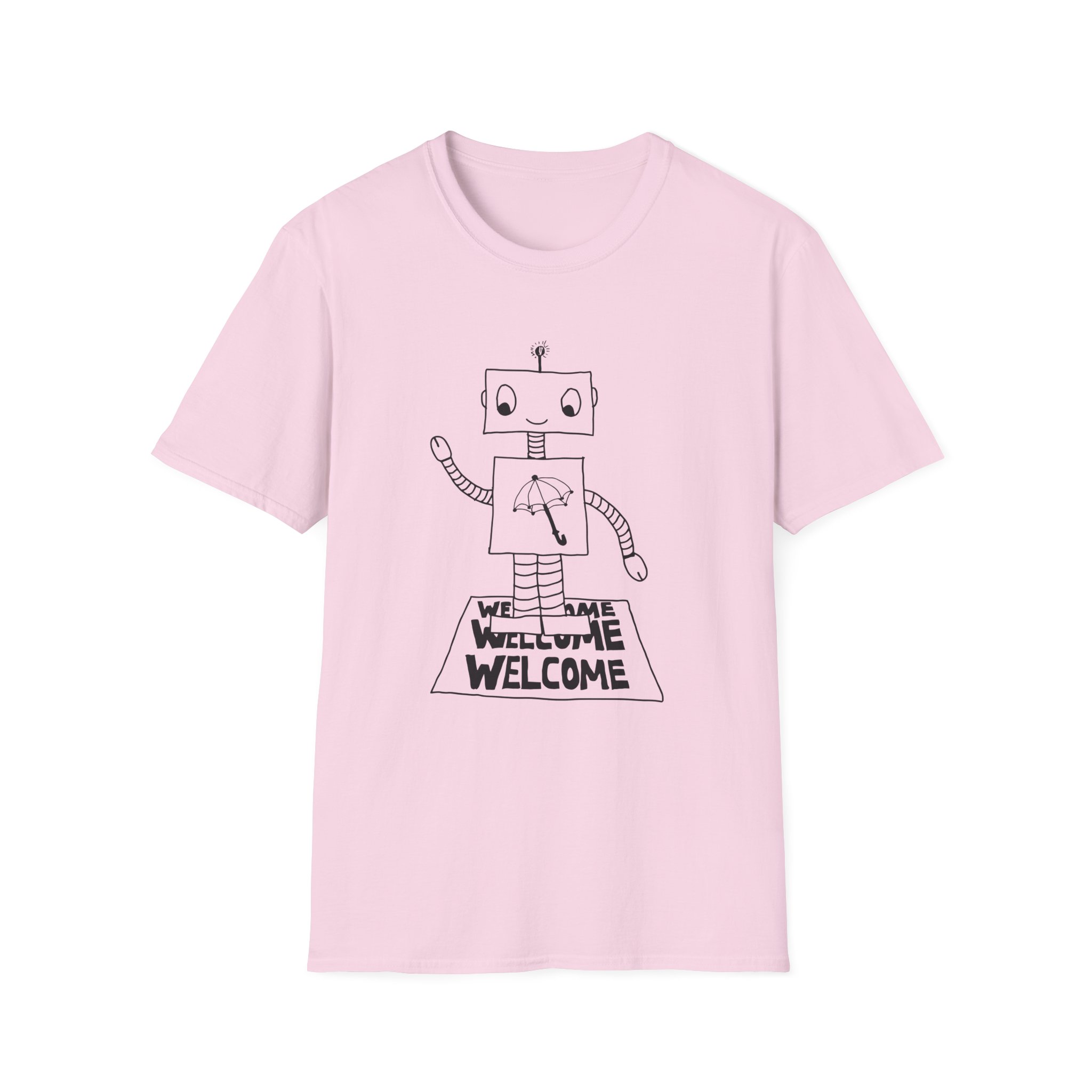 Armchair Expert Robot Unisex Softstyle T-Shirt