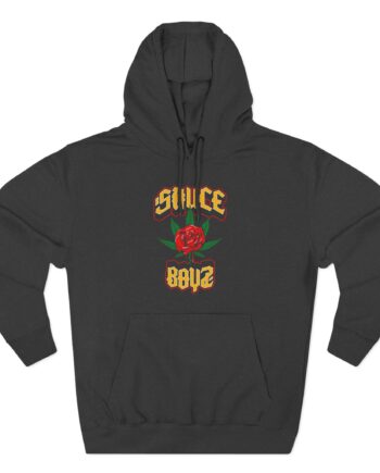 Eladio Carrion Sauce Boyz Three-Panel Fleece Hoodie