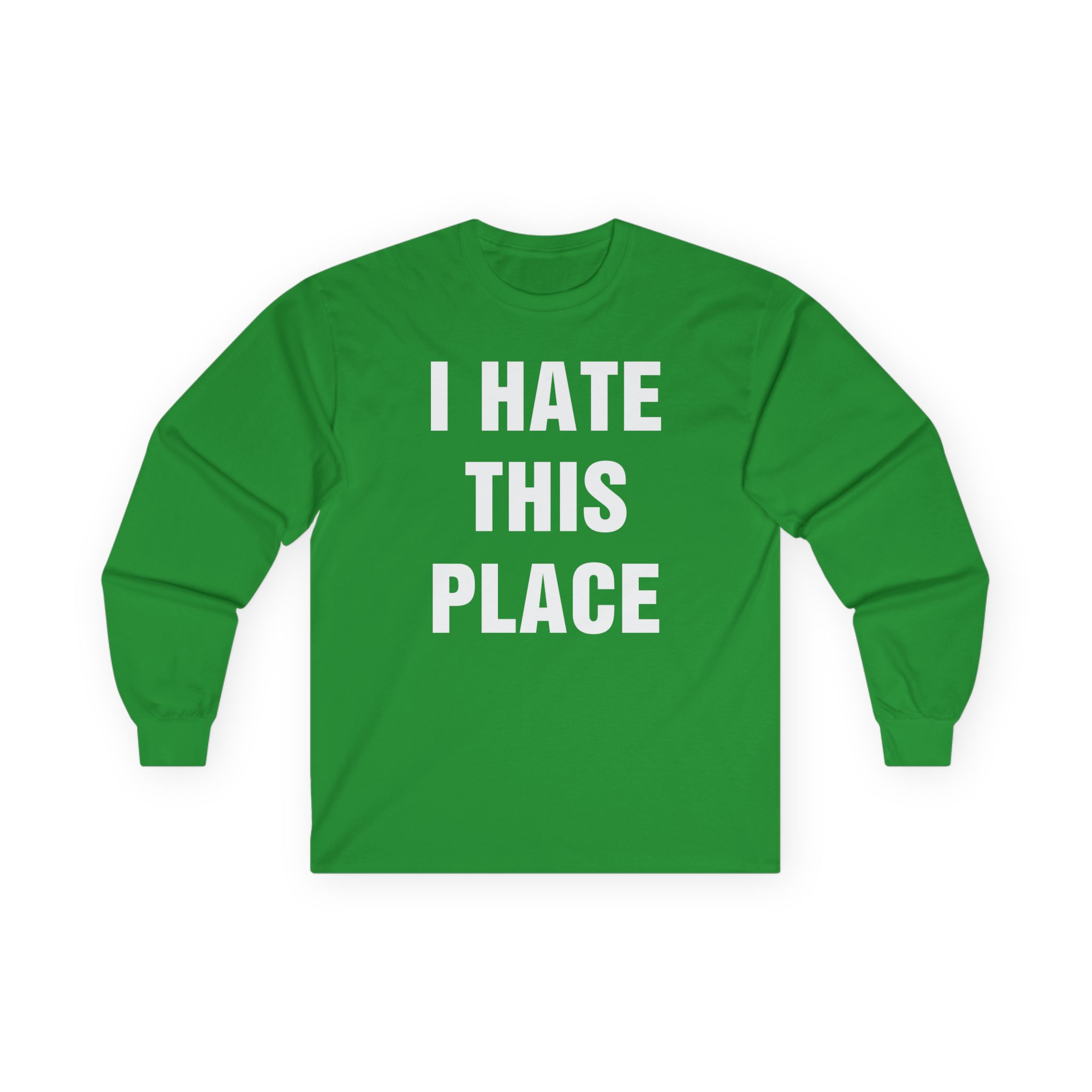 Hot Water Music I Hate This Place Unisex Ultra Cotton Long Sleeve Tee