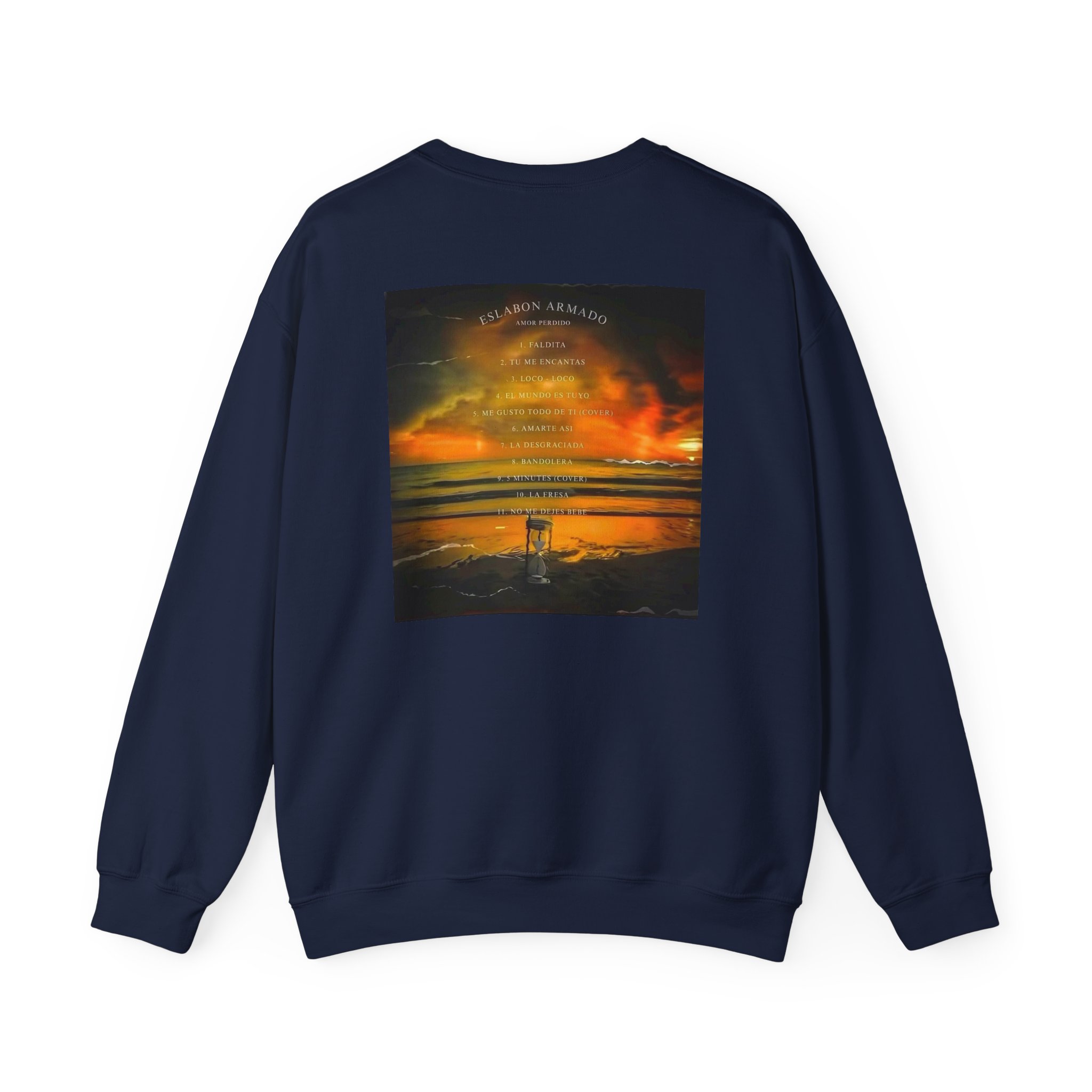 Eslabon Armado Amor Perdido Album Unisex Heavy Blendâ„¢ Crewneck Sweatshirt