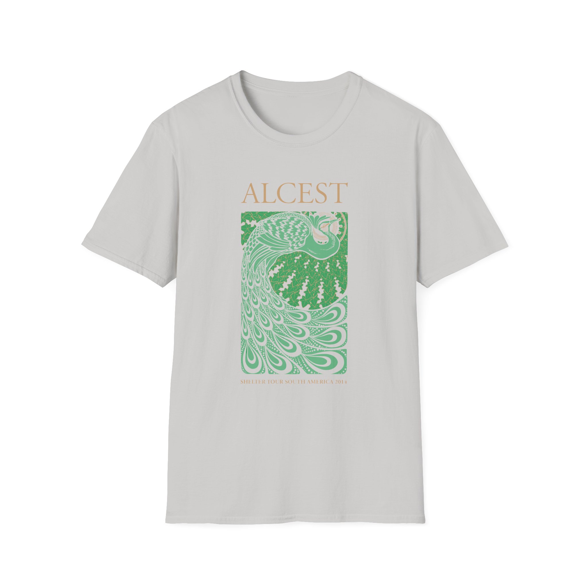 Alcest Shelter Tour South America 2014 Unisex Softstyle T-Shirt