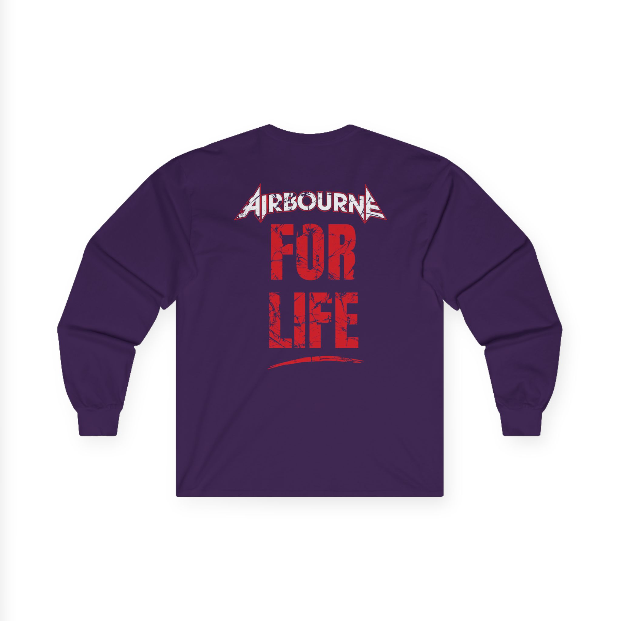 Airbourne Rnrfl Unisex Ultra Cotton Long Sleeve Tee