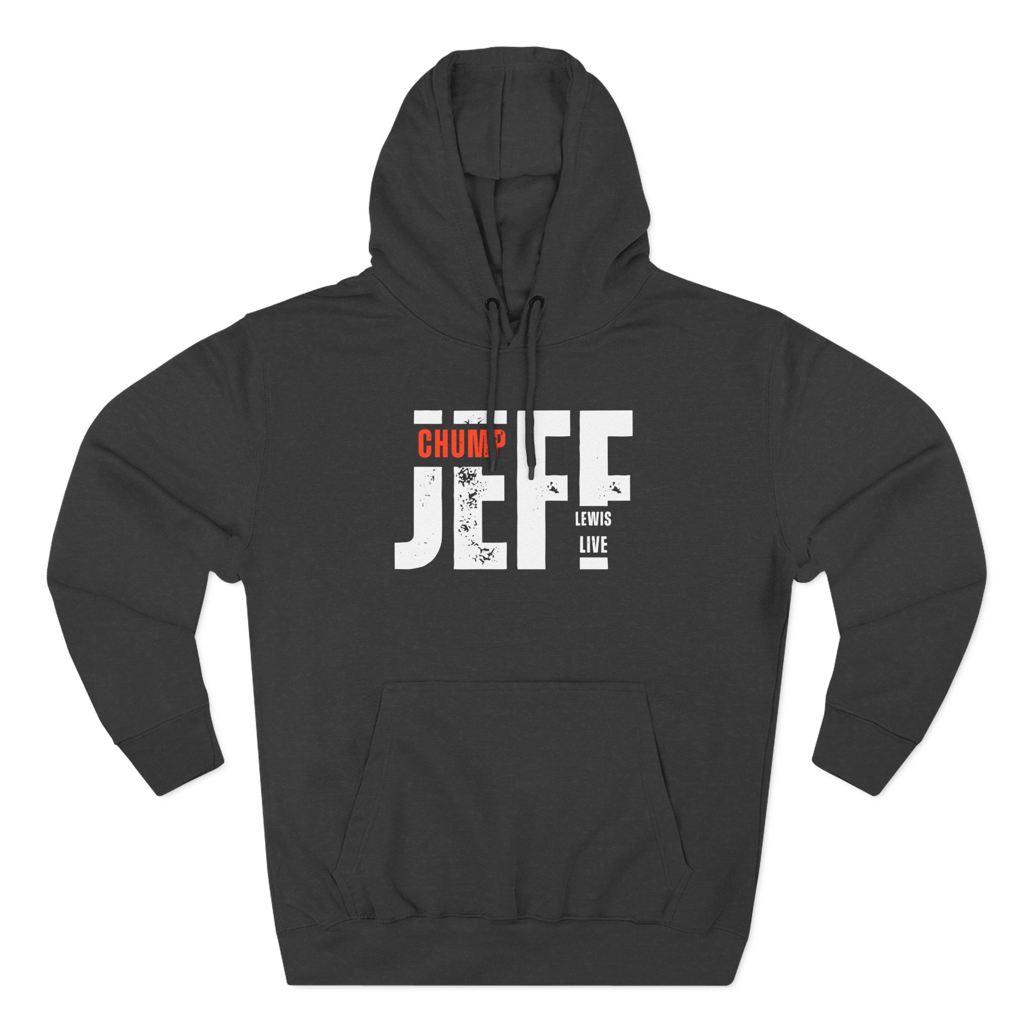 Jeffrey Lewis Jll Chump Three-Panel Fleece Hoodie