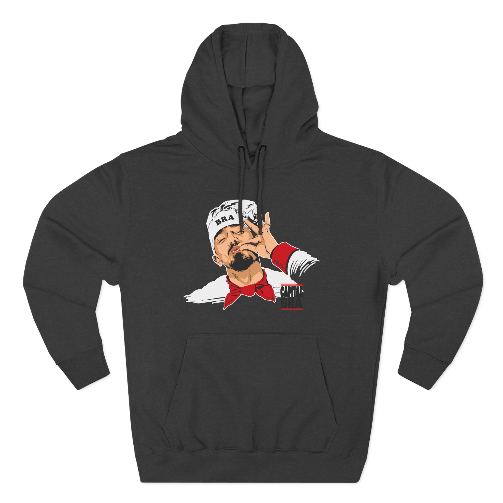 Shindy Three-Panel Fleece Hoodie