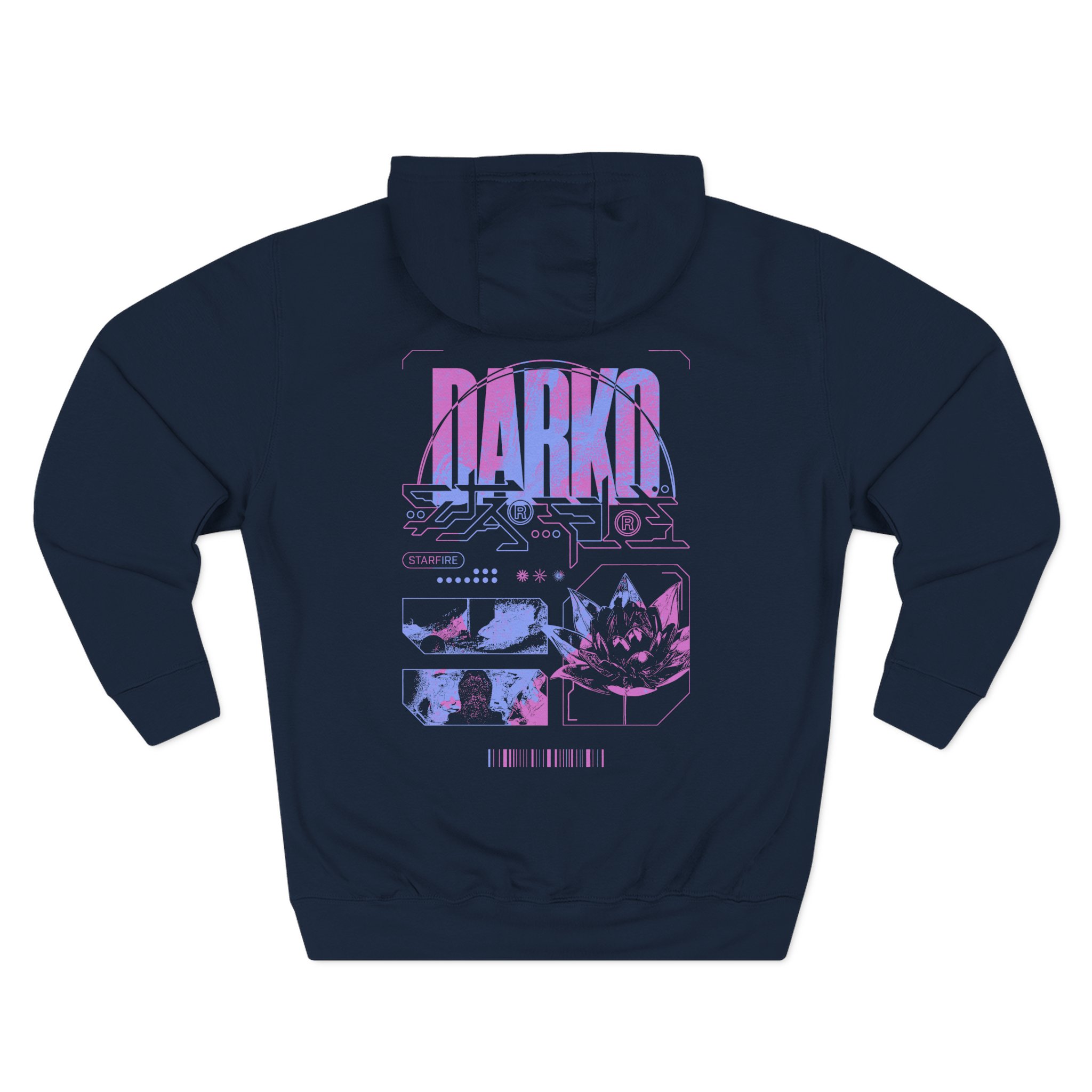 Darko Starfire Three-Panel Fleece Hoodie