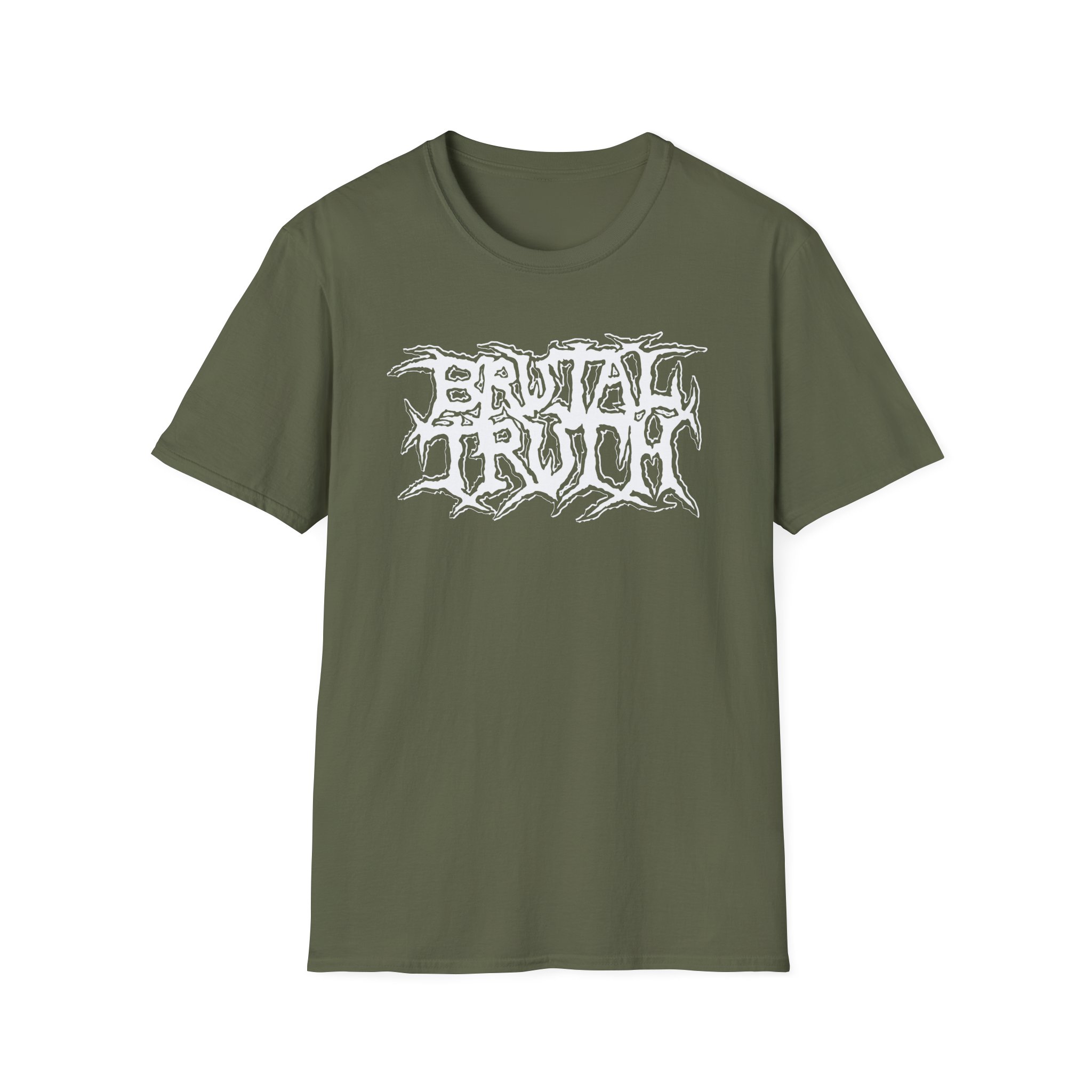 Brutal Truth Logo Unisex Softstyle T-Shirt