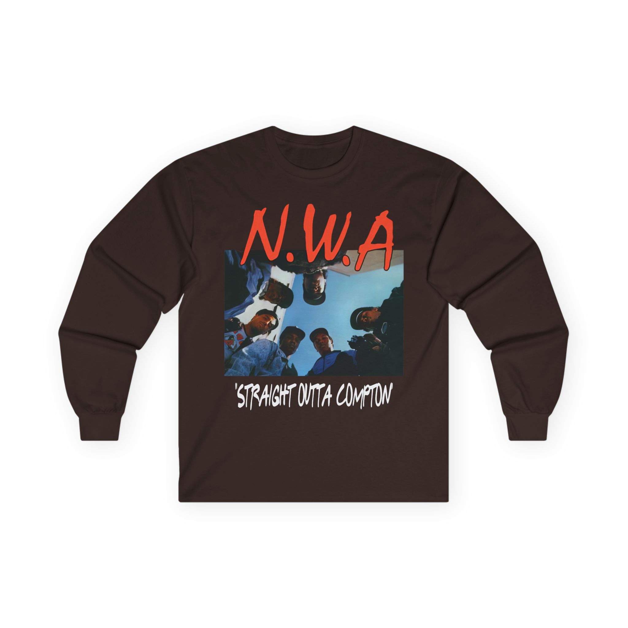 NWA Straight Outta Compton Unisex Ultra Cotton Long Sleeve Tee