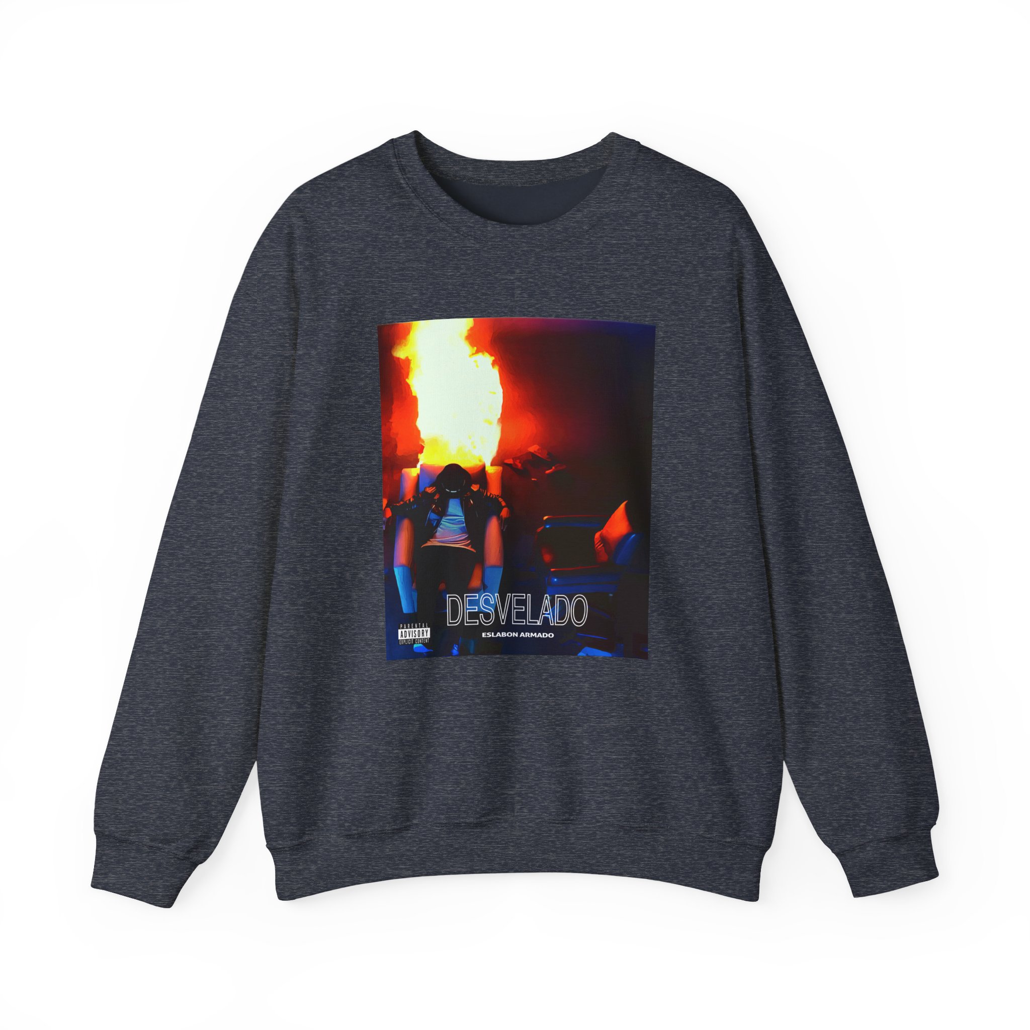 Eslabon Armado Desvelado Album Unisex Heavy Blendâ„¢ Crewneck Sweatshirt