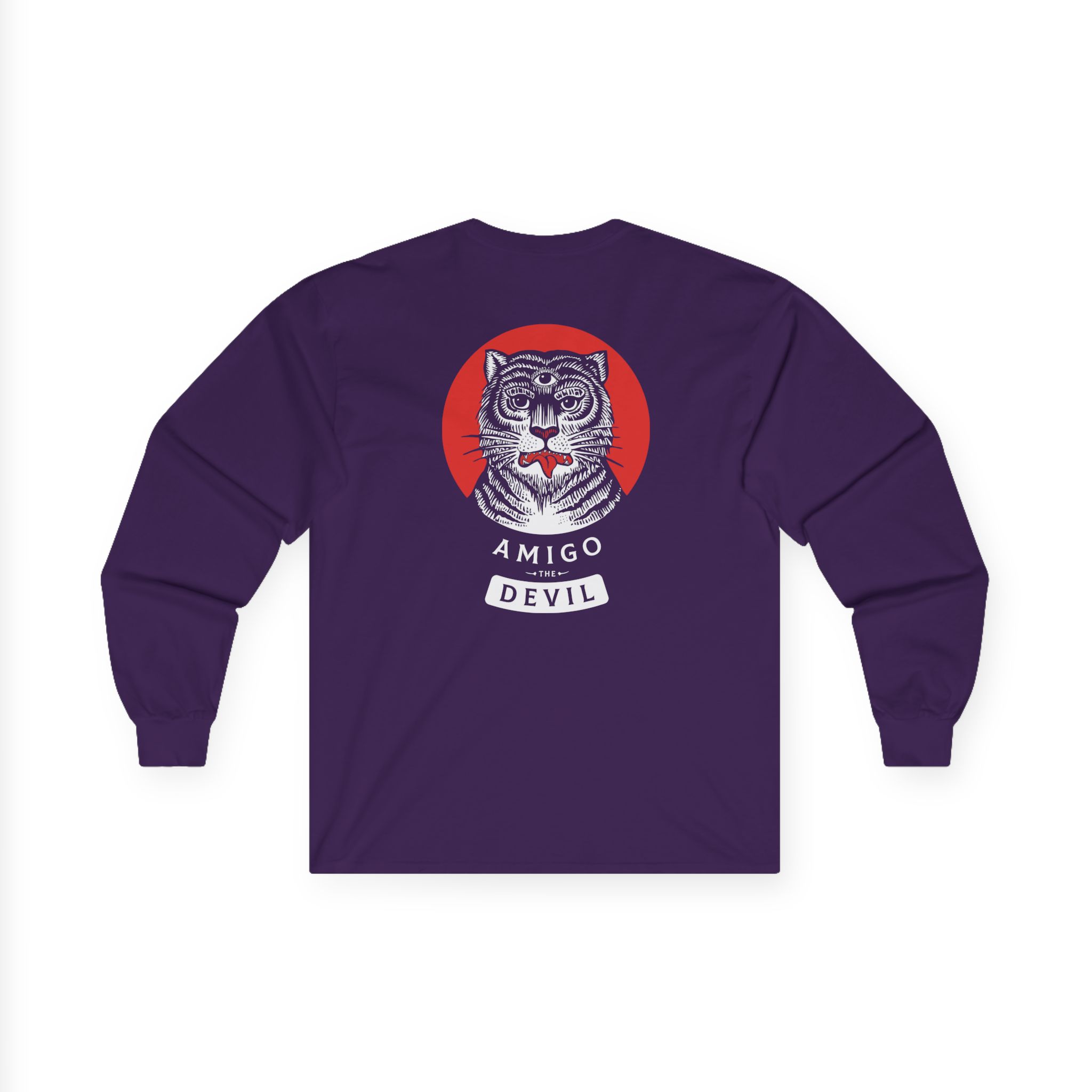 Amigo the Devil Tiger Unisex Ultra Cotton Long Sleeve Tee