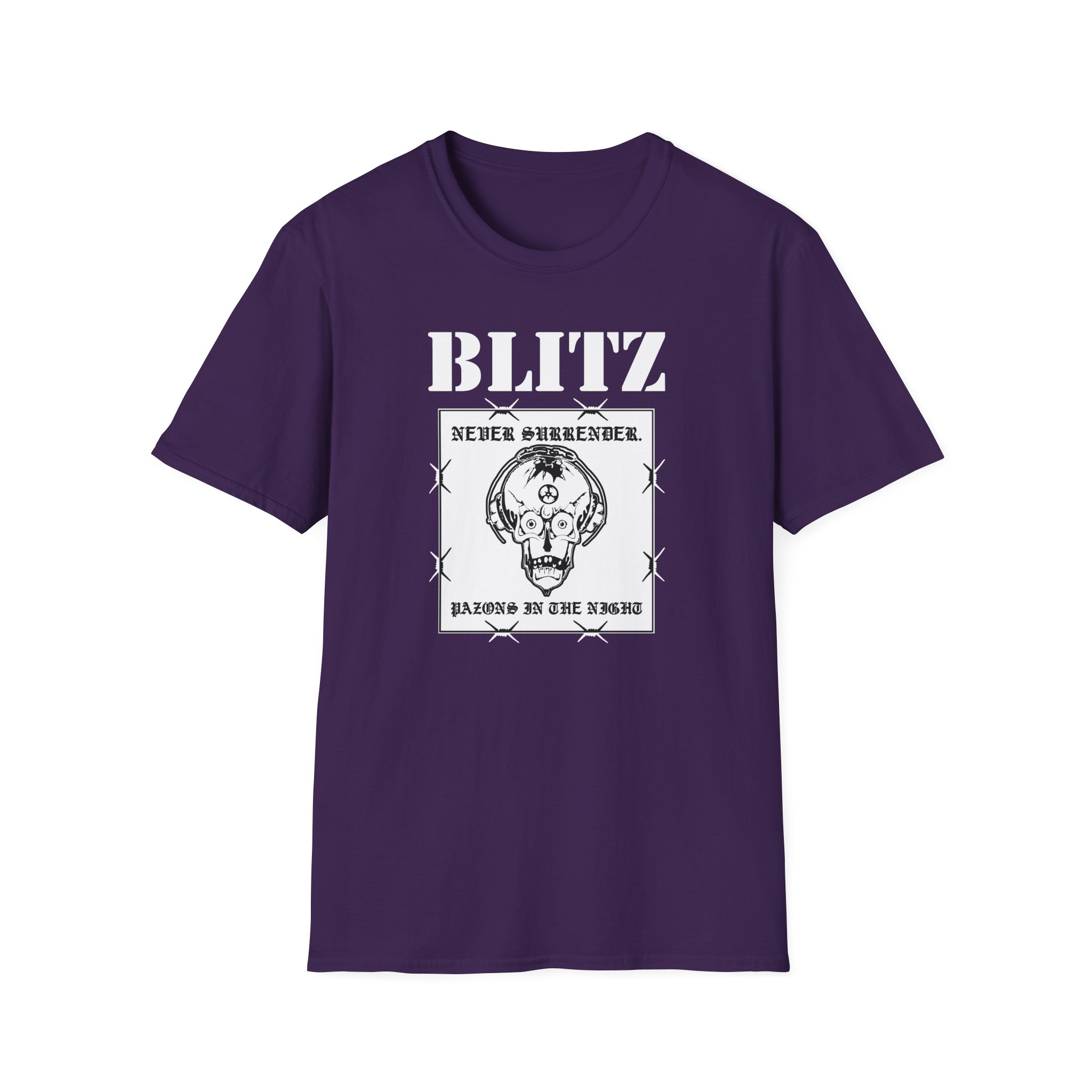 Blitz Never Surrender Unisex Softstyle T-Shirt