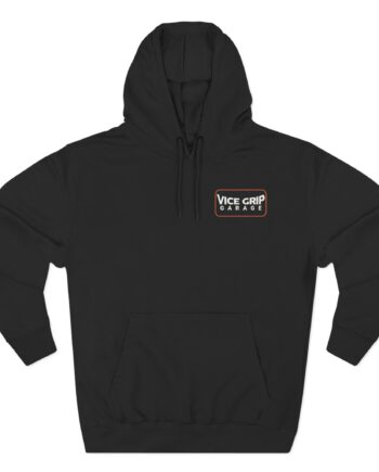 Vicegripgarage Bring the Thunder Shop Three-Panel Fleece Hoodie