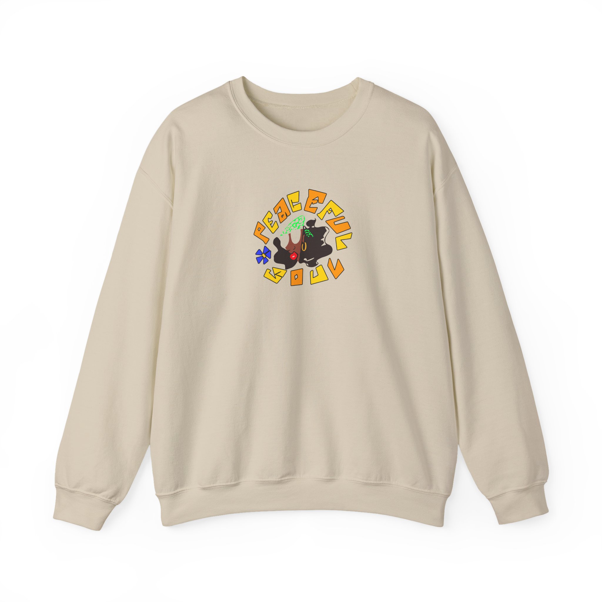 Umi Peaceful Soul Unisex Heavy Blendâ„¢ Crewneck Sweatshirt