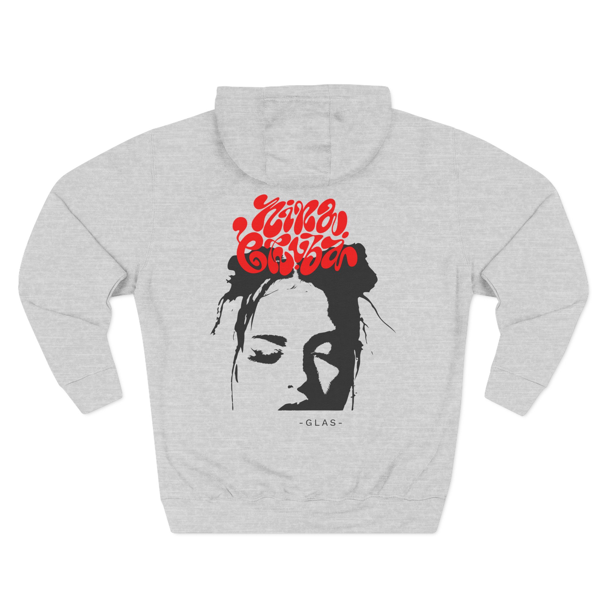 Nina Chuba Three-Panel Fleece Hoodie