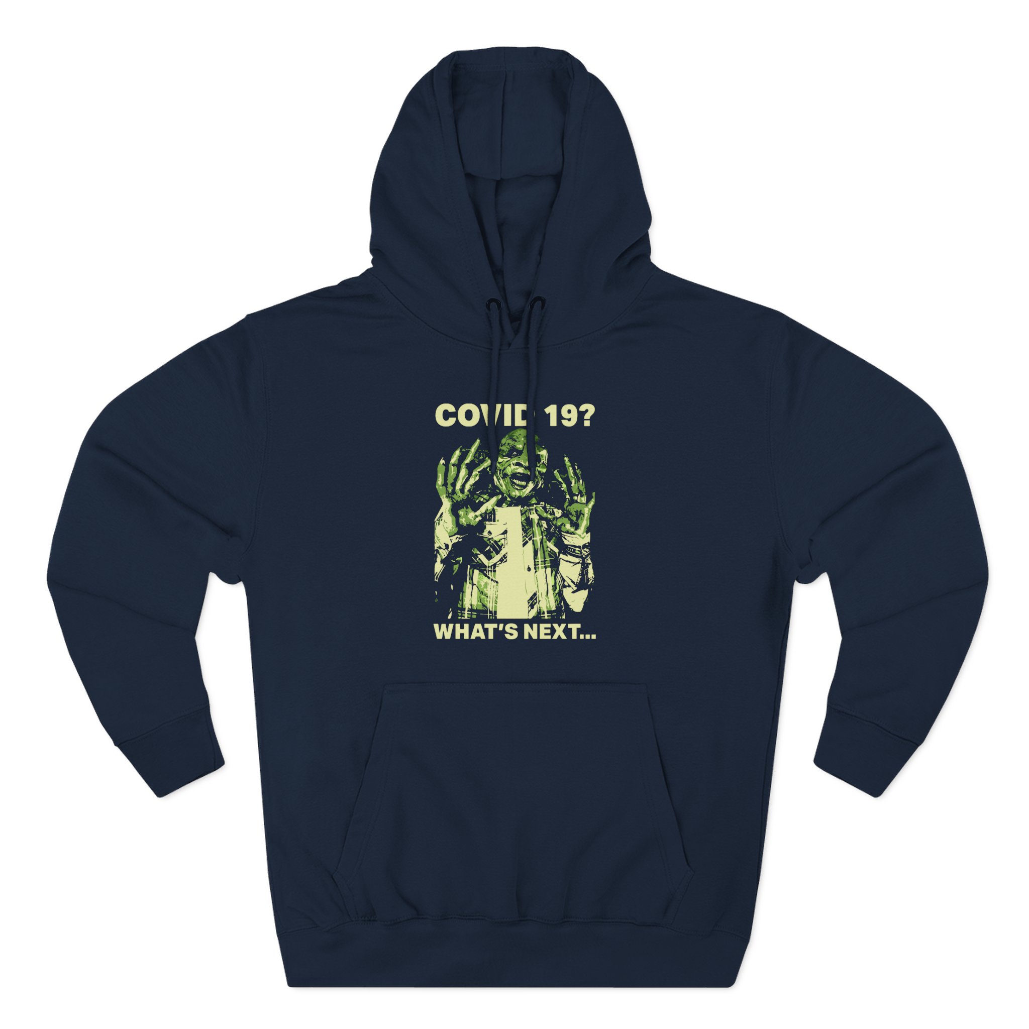 Nekrogoblikon Three-Panel Fleece Hoodie