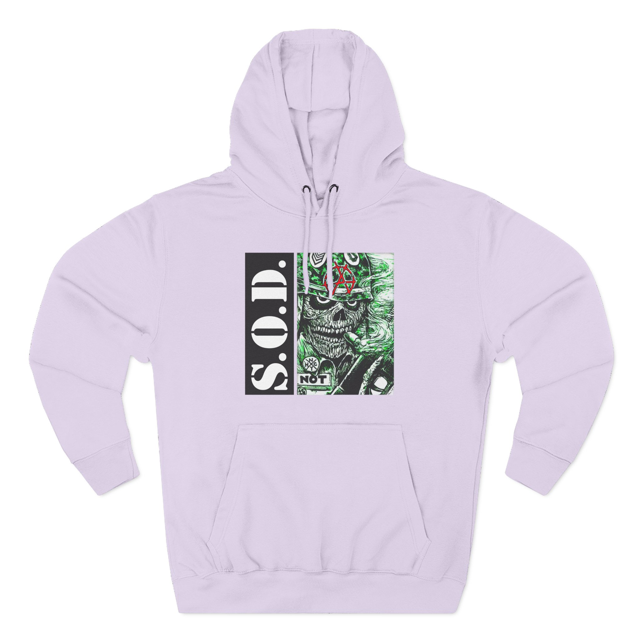 Stormtroopers of Death, Sod, Metal Band Three-Panel Fleece Hoodie