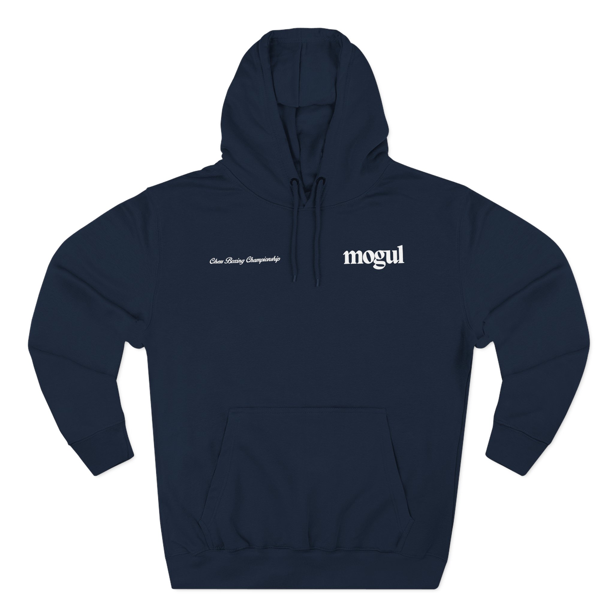 Mogul Chess Boxing Championship Three-Panel Fleece Hoodie