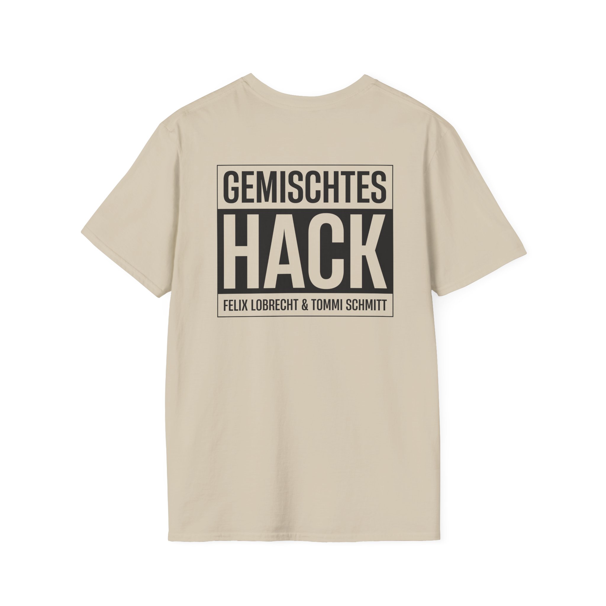 Gemischtes Hack Logo Unisex Softstyle T-Shirt