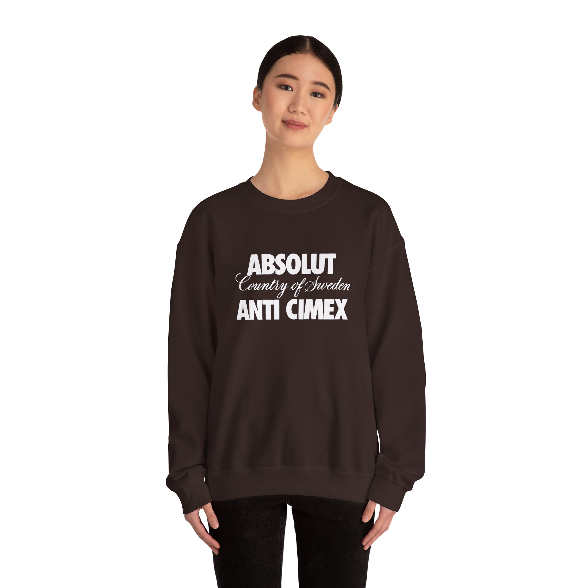Anti Cimex Absolut Country of Sweden Unisex Heavy Blend Crewneck Sweatshirt