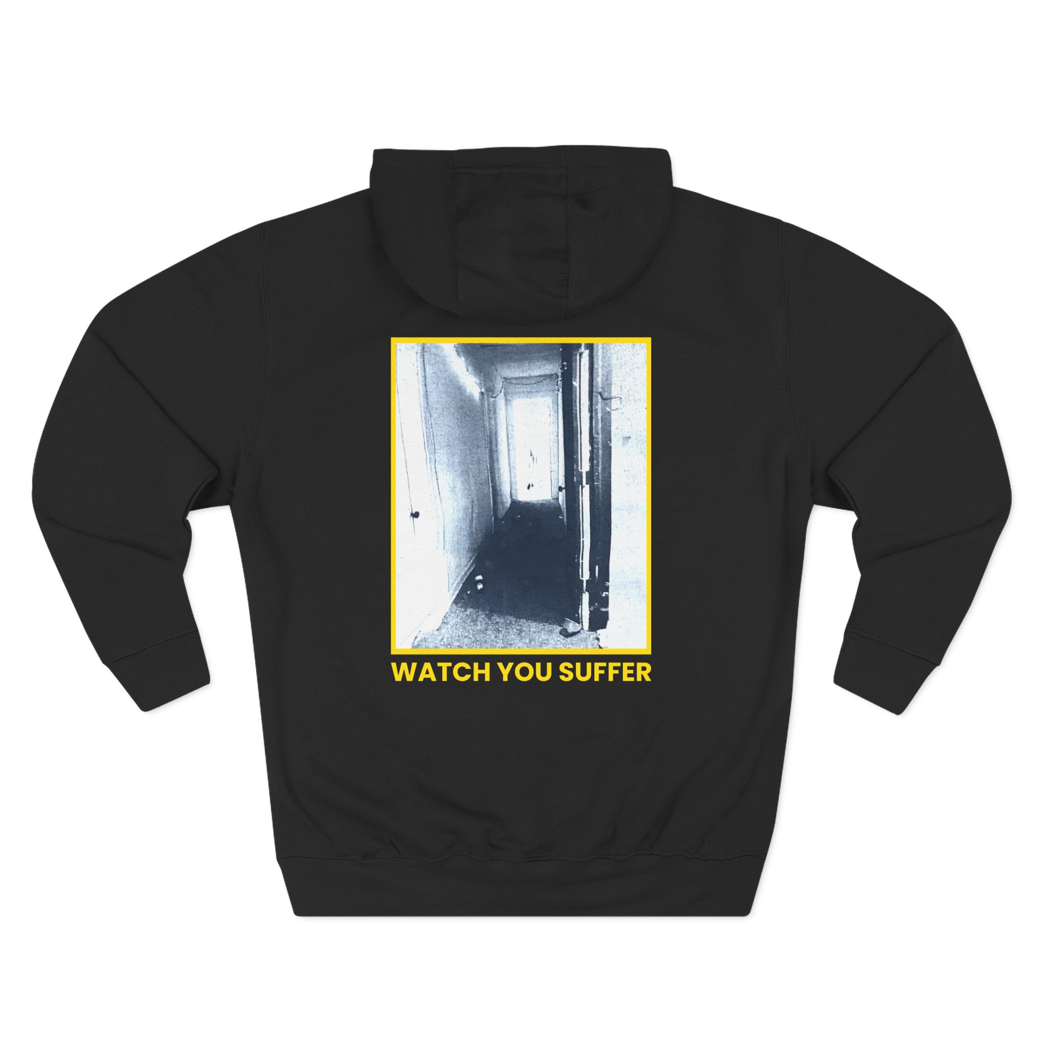 Weekend Nachos Watch You Suffer Three-Panel Fleece Hoodie