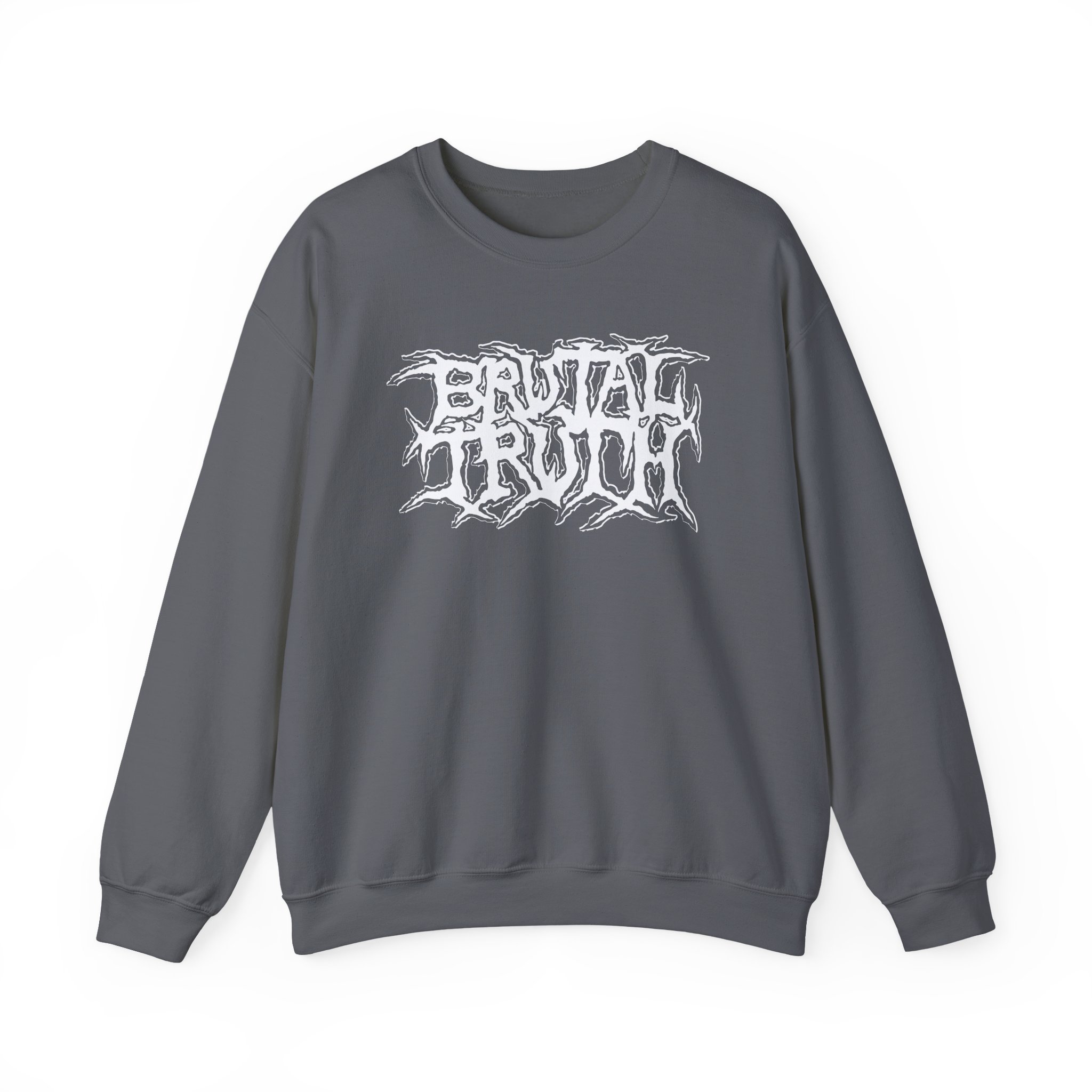 Brutal Truth Logo Unisex Heavy Blend Crewneck Sweatshirt