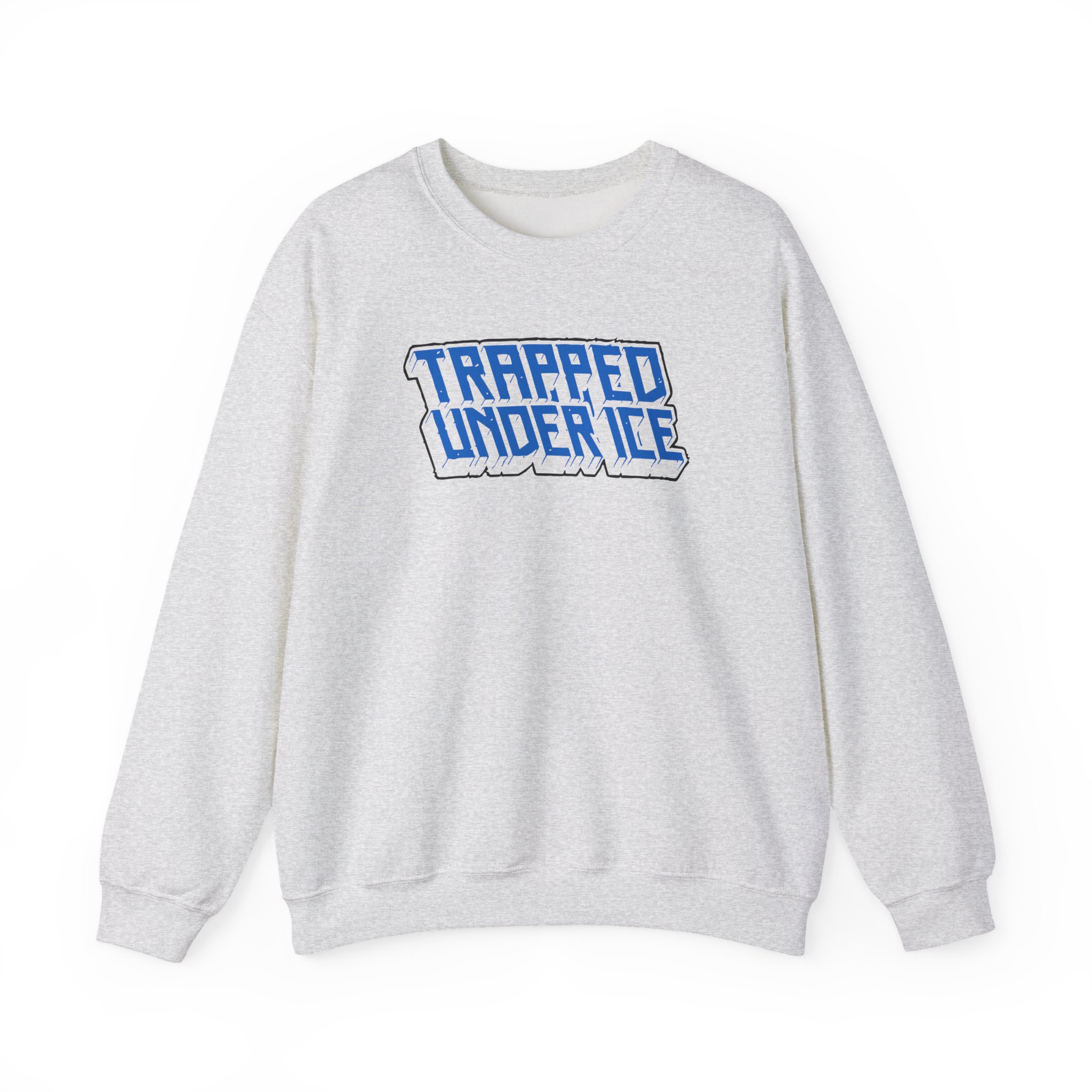 Trapped Under Ice Stacked 3d Logo Unisex Heavy Blend Crewneck Sweatshirt