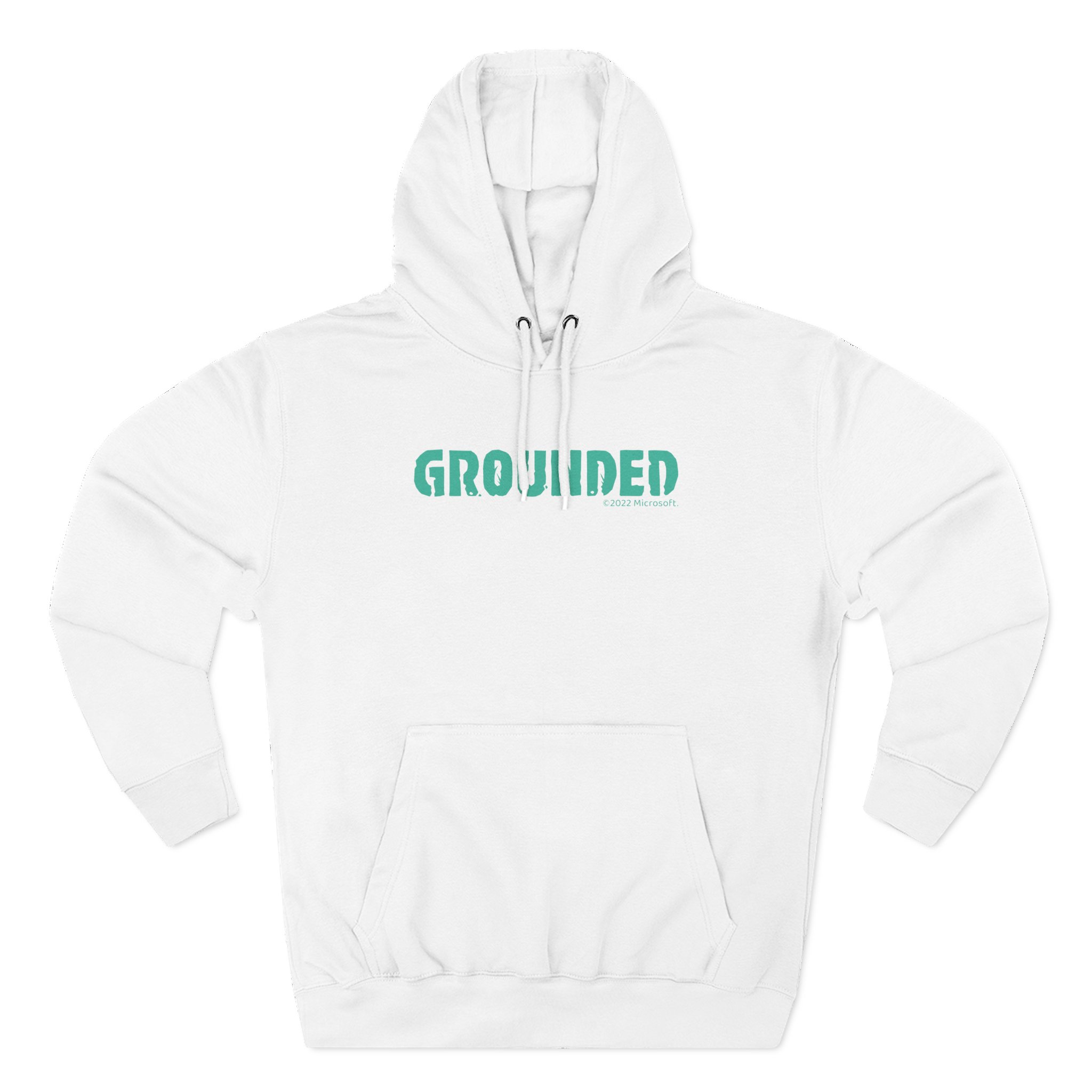 Grounded Logo Three-Panel Fleece Hoodie