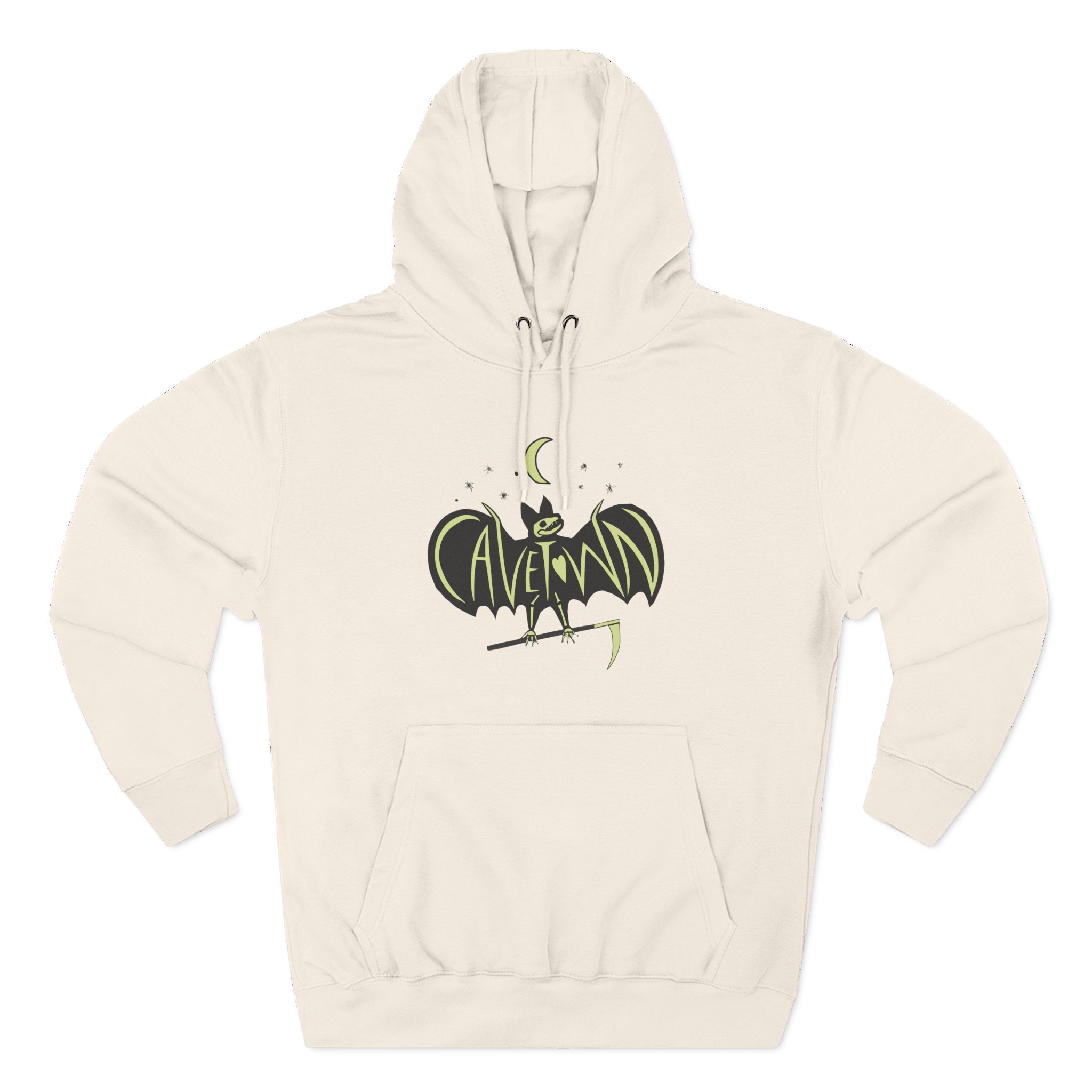 Cavetown Glow Bat Three-Panel Fleece Hoodie