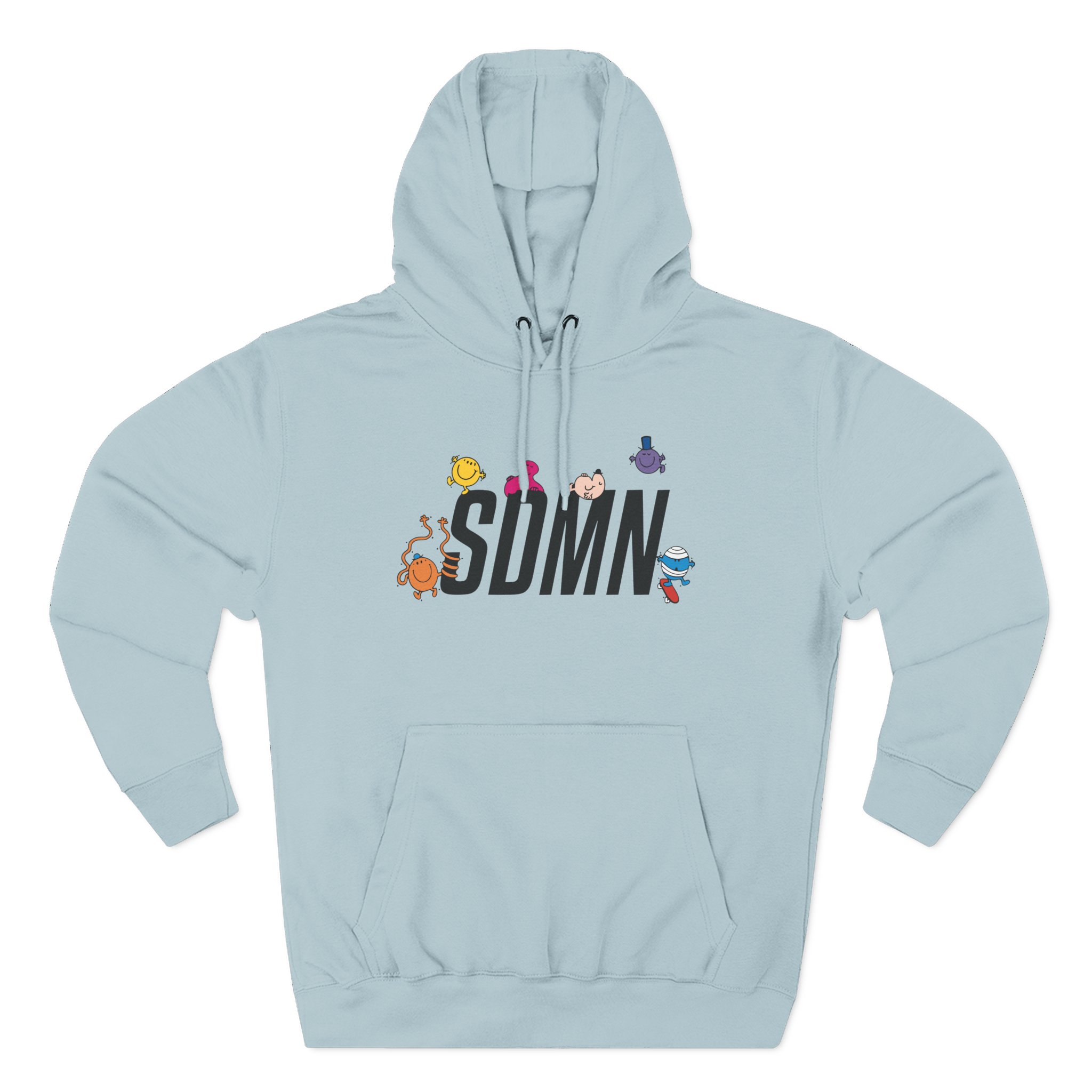 Zerkaa Sdmn Three-Panel Fleece Hoodie
