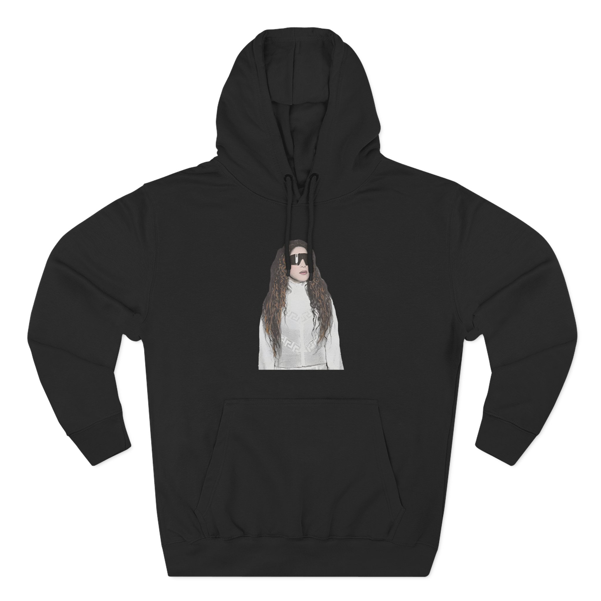 Shakira Sunglasses Three-Panel Fleece Hoodie