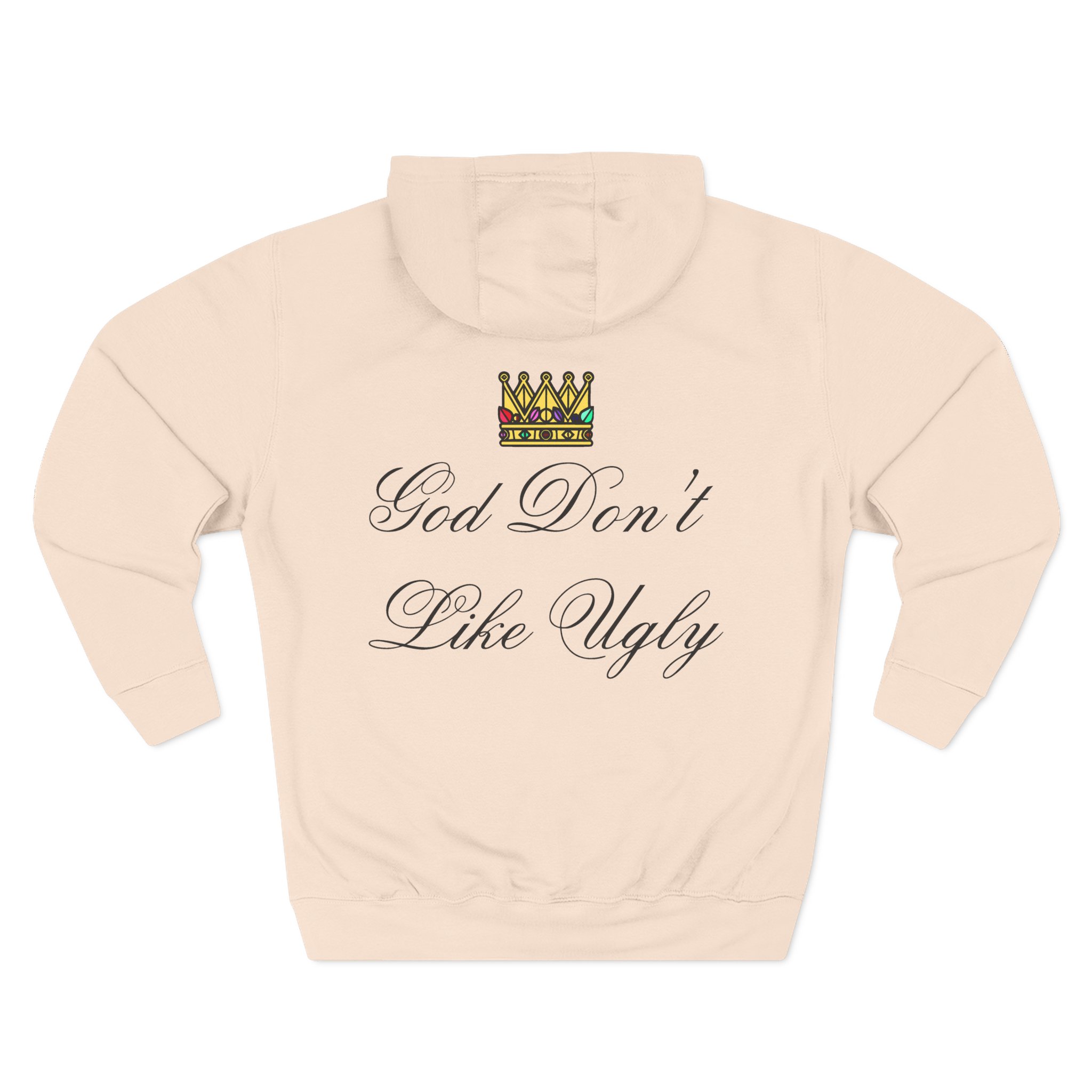 Shindy Three-Panel Fleece Hoodie