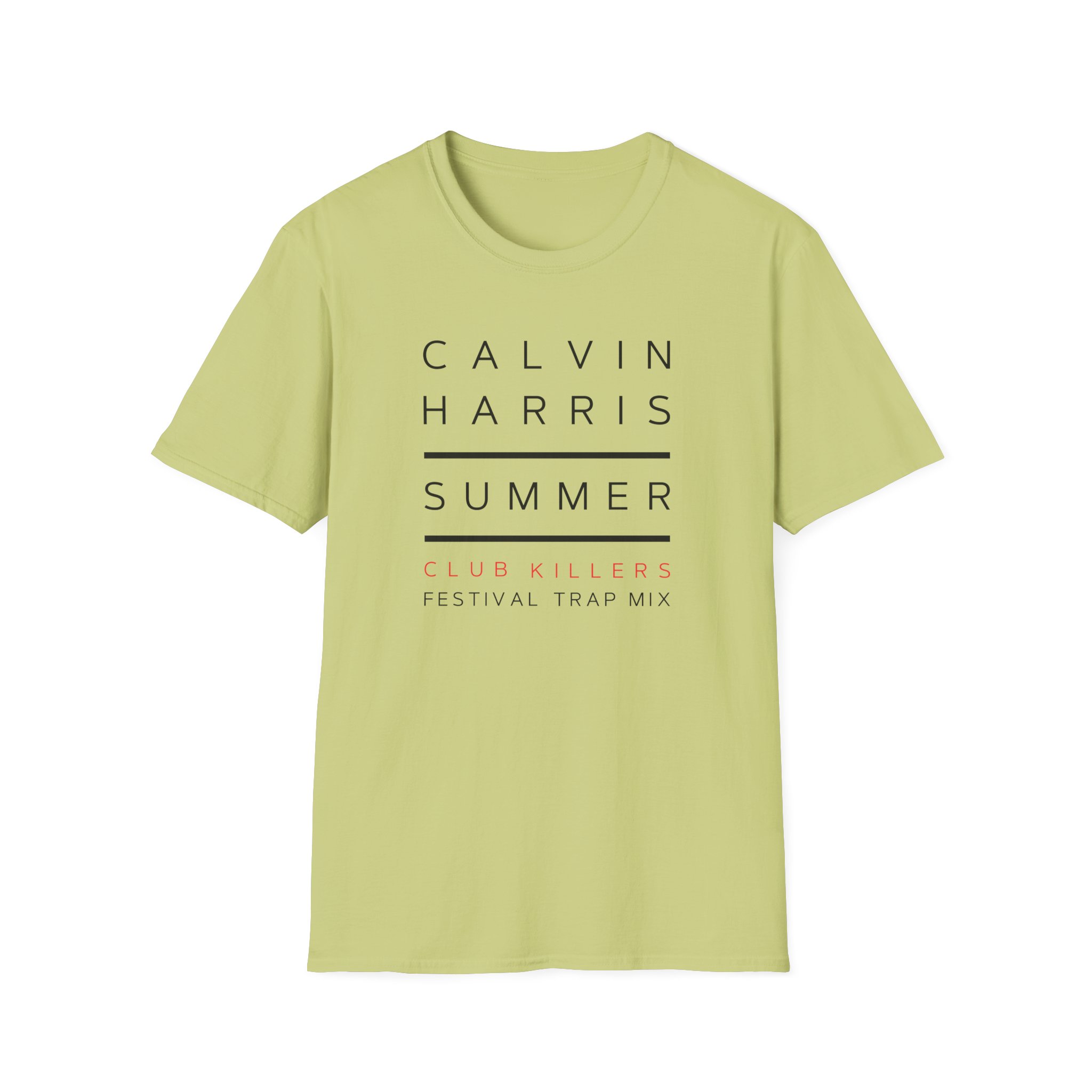 Calvin Harris Summer 4 Album Cover Unisex Softstyle T-Shirt