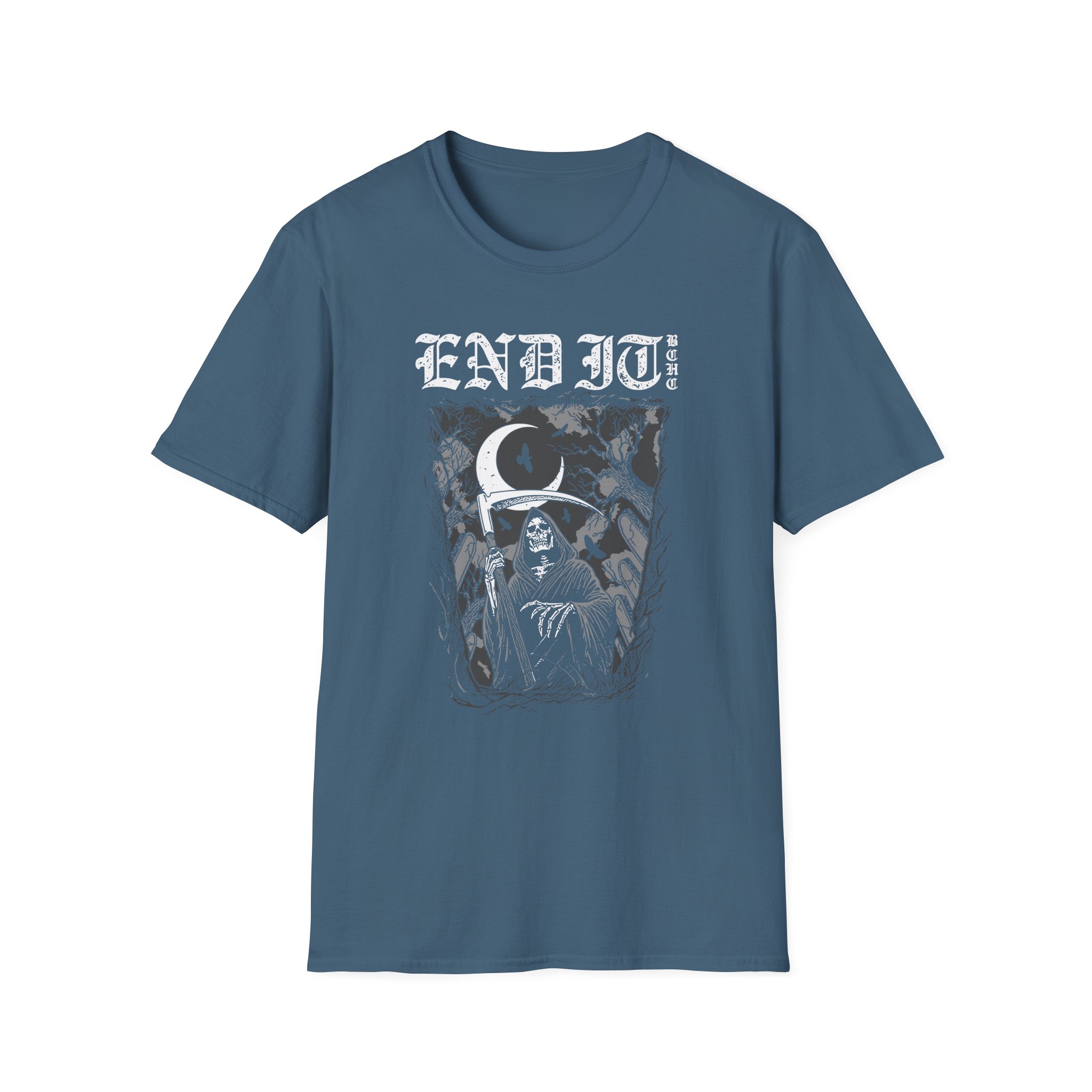 End It Open Graves Unisex Softstyle T-Shirt