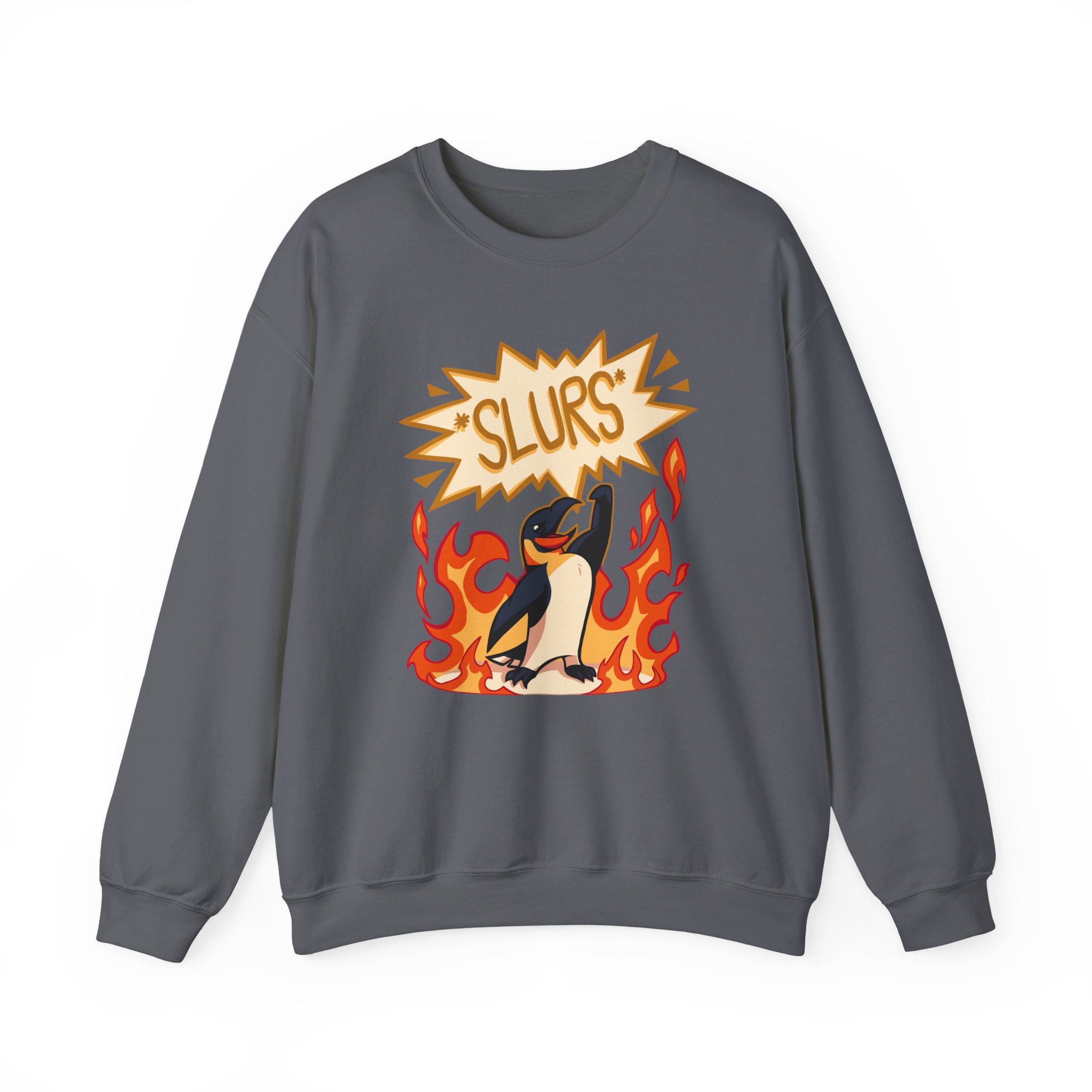Vivziepop Slurs Unisex Heavy Blendâ„¢ Crewneck Sweatshirt
