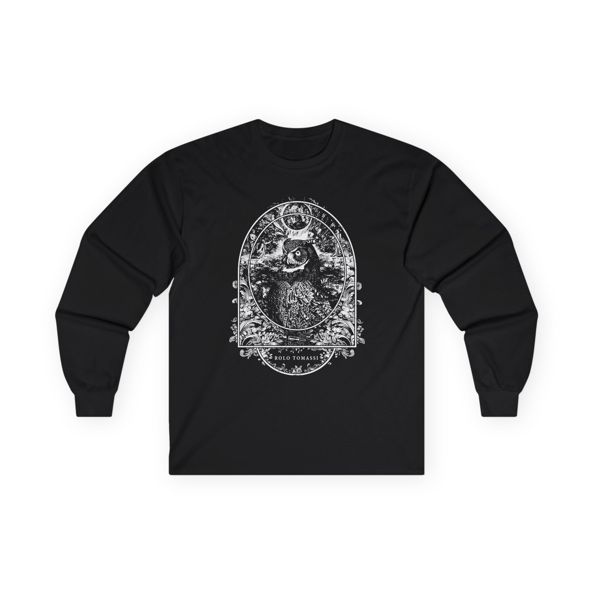 Rolo Tomassi Owl Unisex Ultra Cotton Long Sleeve Tee