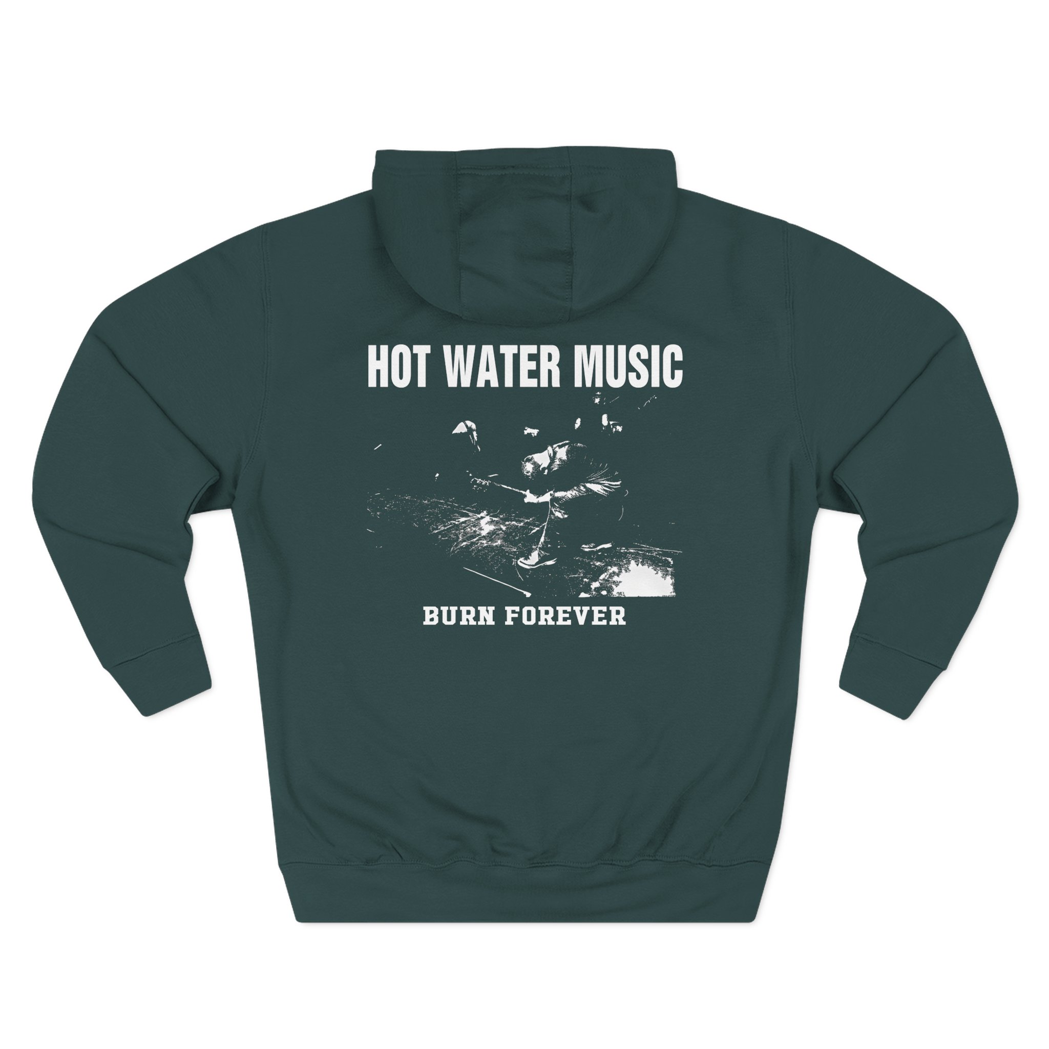 Hot Water Music Burn Forever Three-Panel Fleece Hoodie