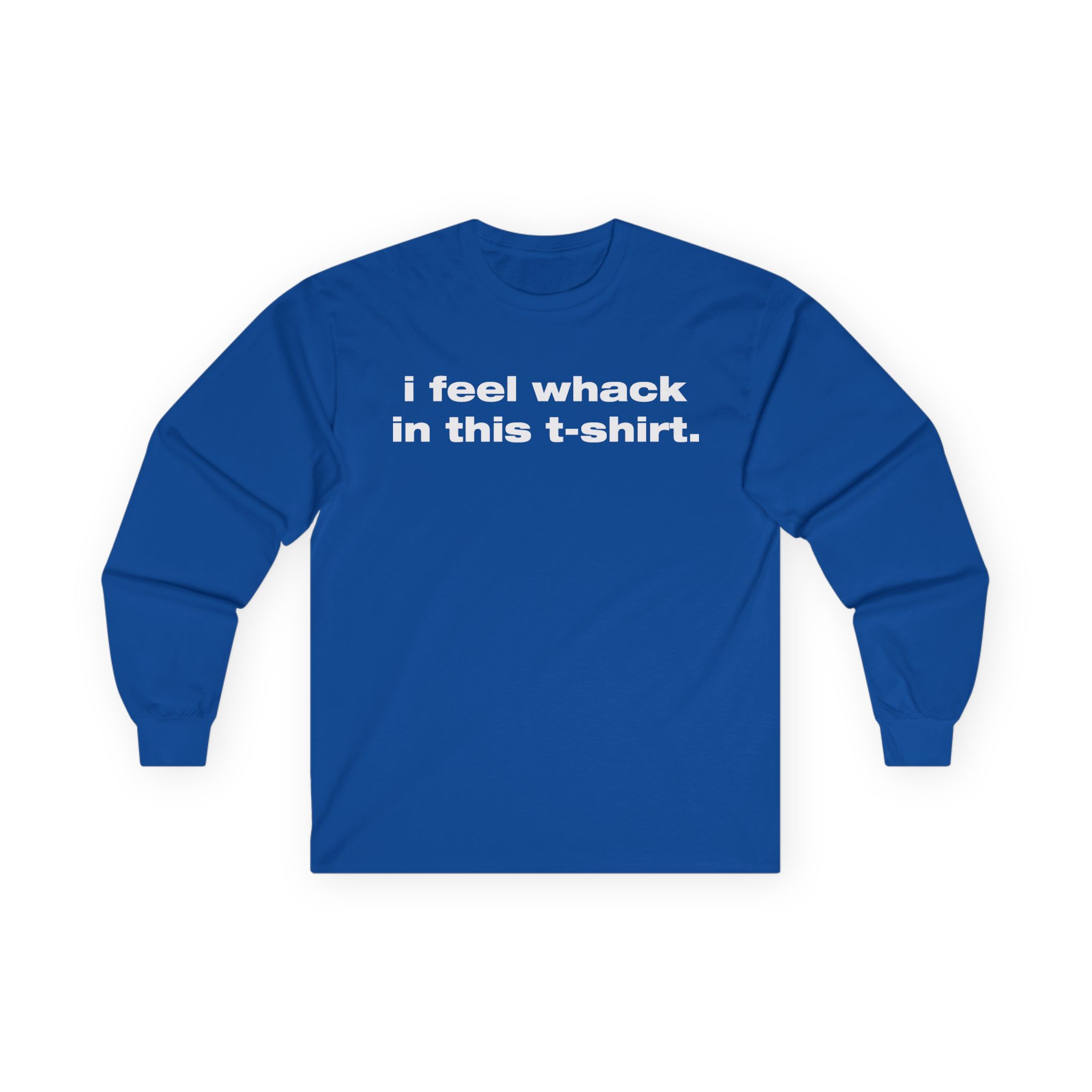 Tierra Whack I Feel Whack in This Unisex Ultra Cotton Long Sleeve Tee