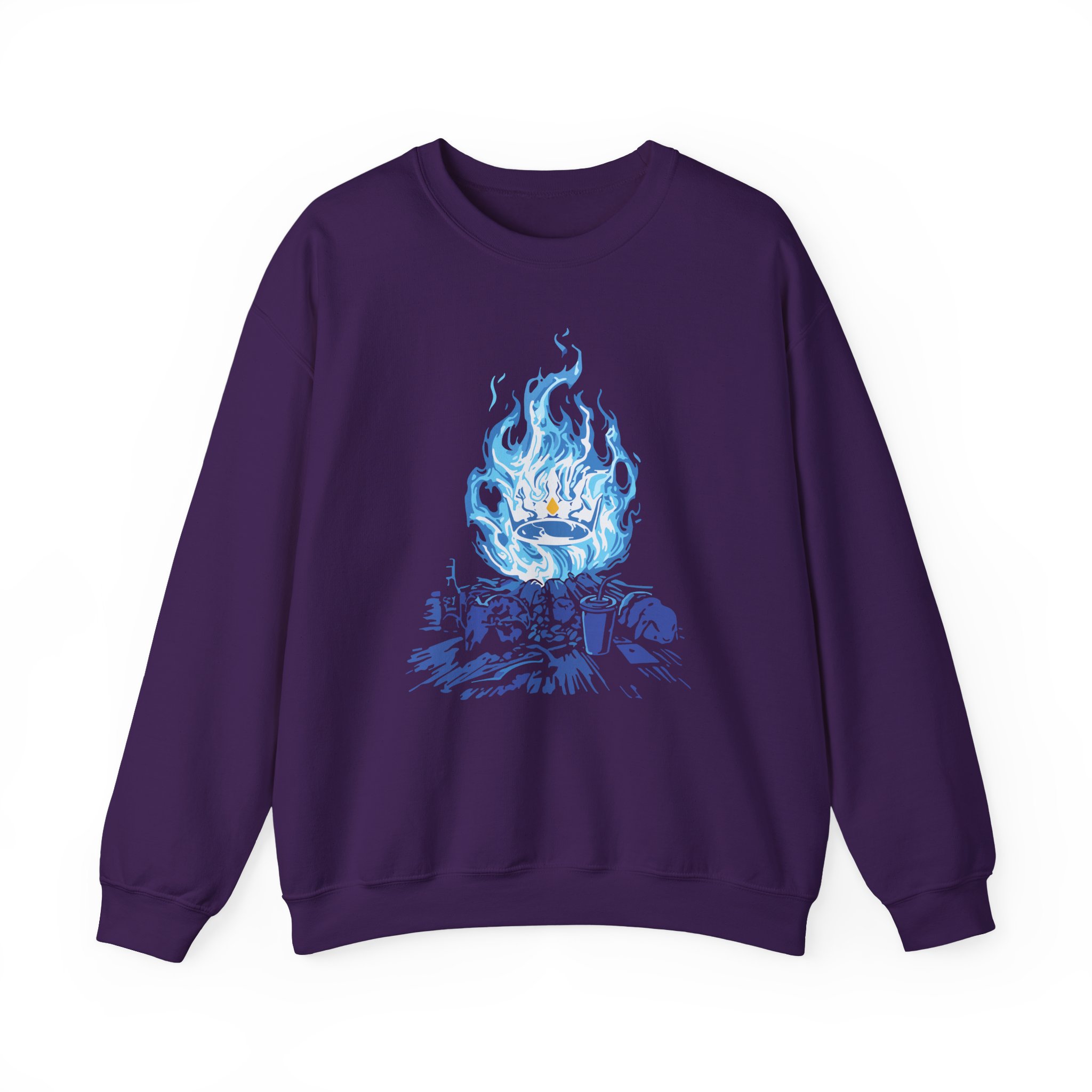 OTK Flame Unisex Heavy Blendâ„¢ Crewneck Sweatshirt