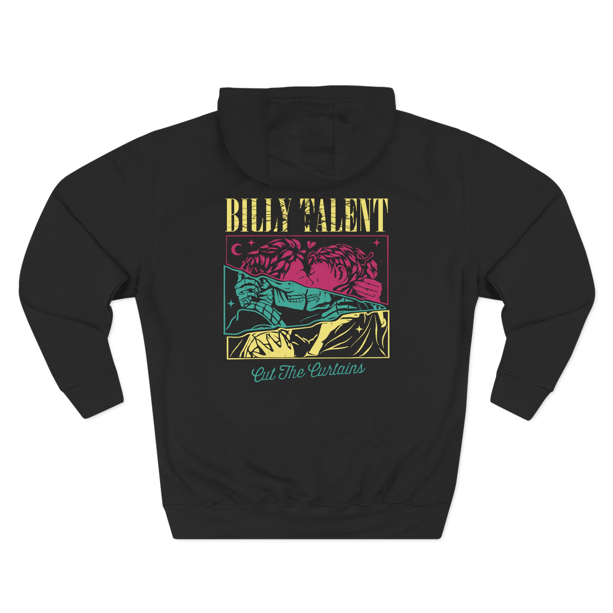 Billy Talent Cut the Curtains Three-Panel Fleece Hoodie