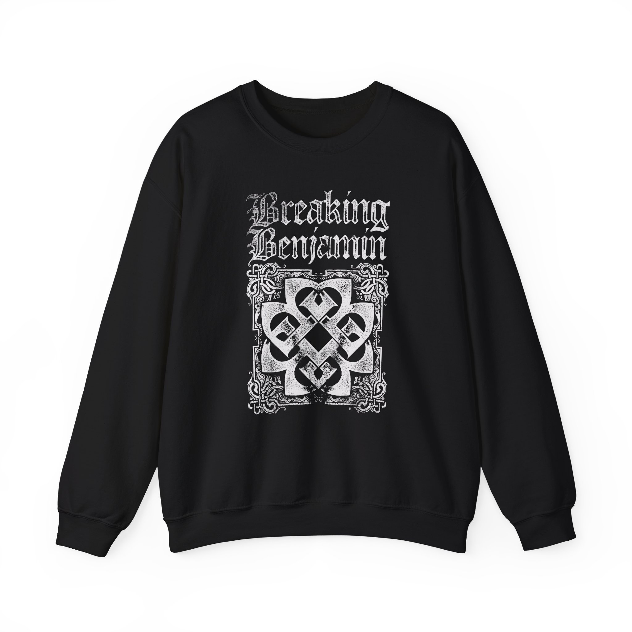 Breaking Benjamin Logo Unisex Heavy Blend Crewneck Sweatshirt