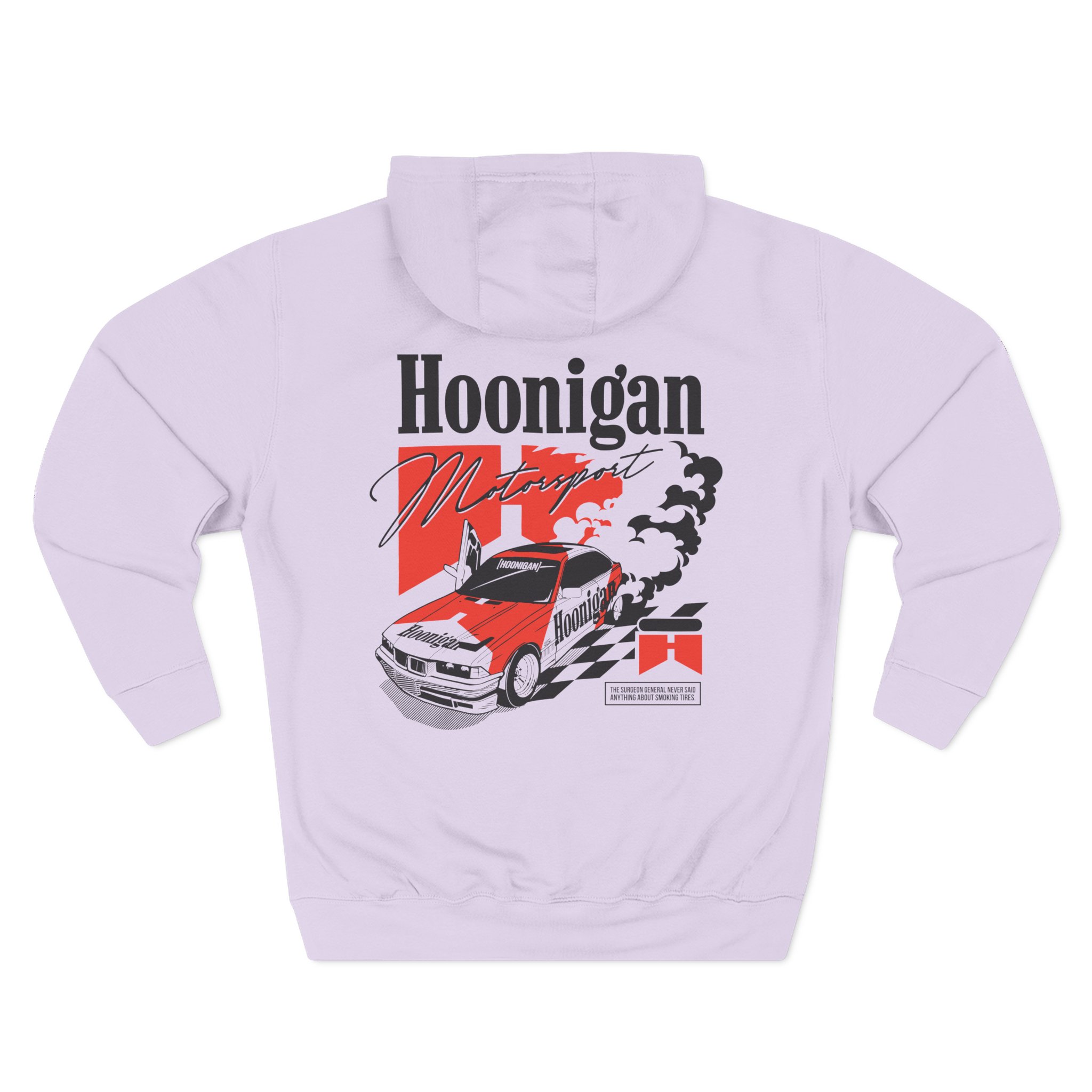 Ken Block Hoonigan Burnout Team Three-Panel Fleece Hoodie