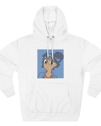 Umi Anime Three-Panel Fleece Hoodie